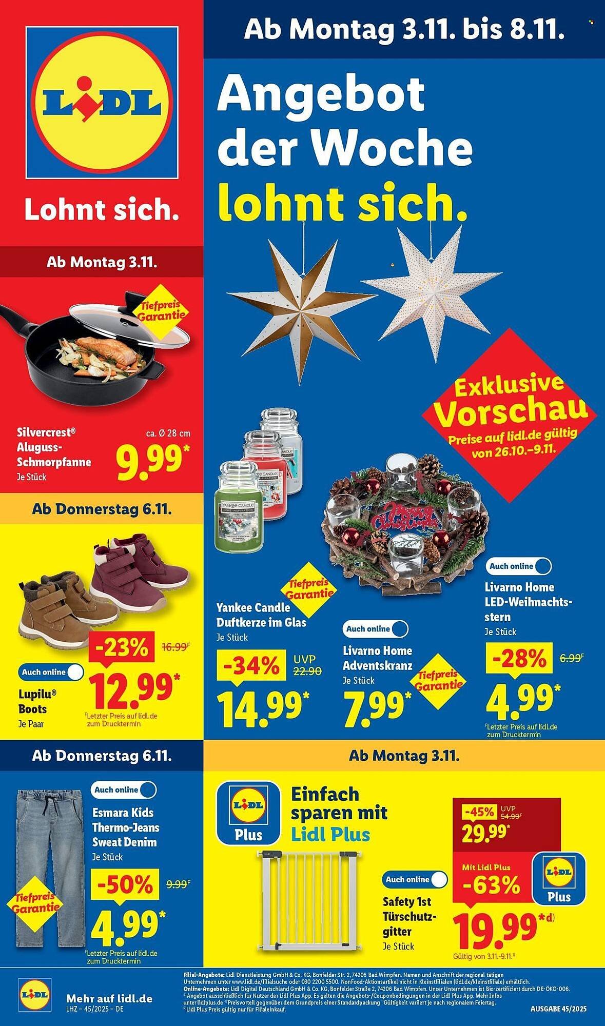 Lidl Prospekt (2025-11-03 - 2025-11-08) | 1
