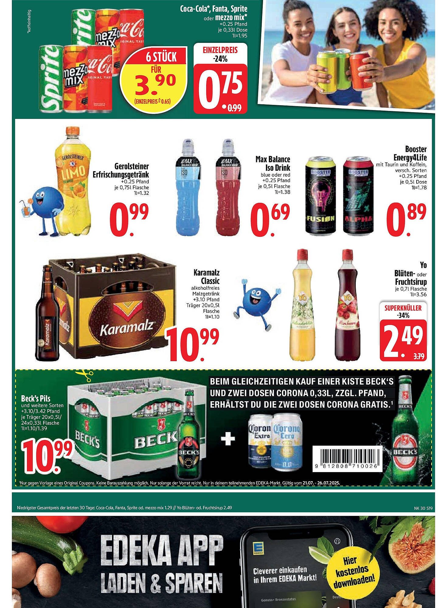 Edeka Prospekt (2025-07-20 - 2025-07-26) | 21