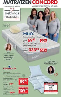 Matratzen Concord Prospekt