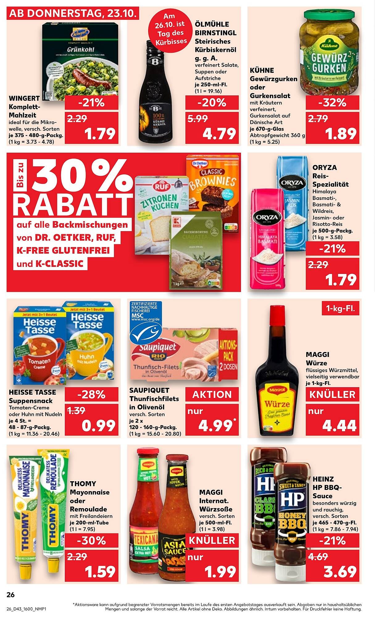 Kaufland Prospekt (2025-10-23 - 2025-10-29)