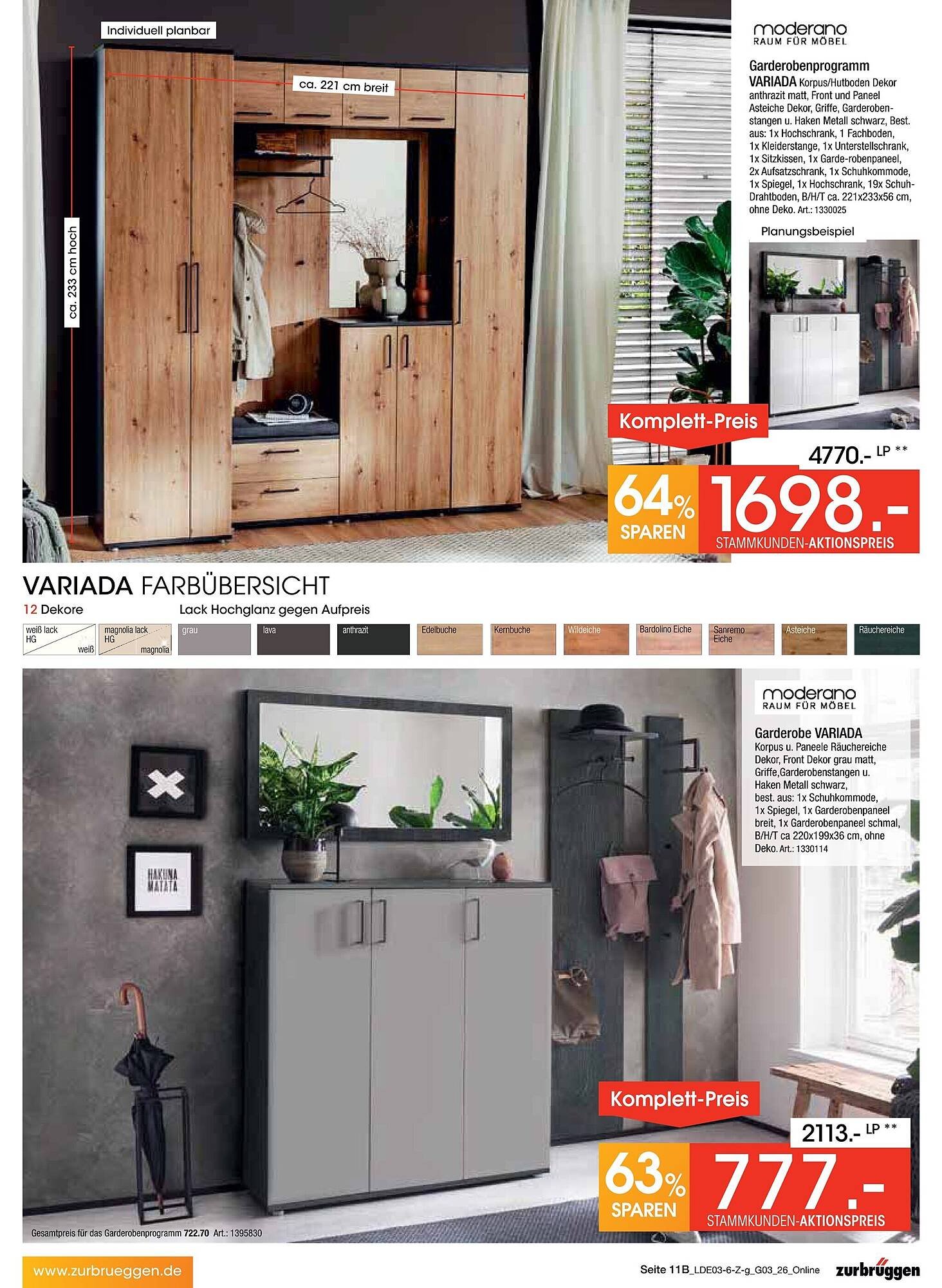 Zurbrüggen Prospekt