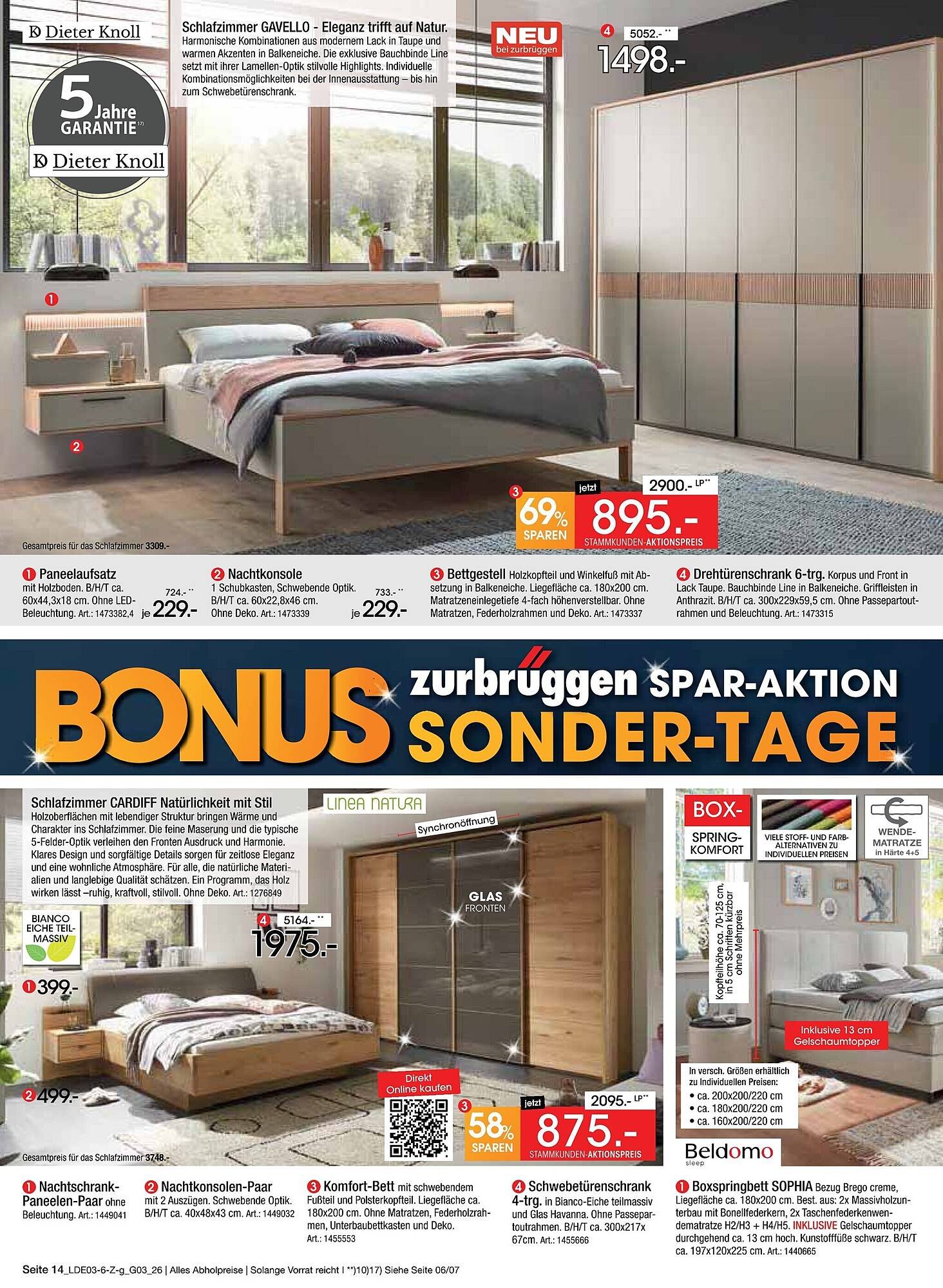 Zurbrüggen Prospekt