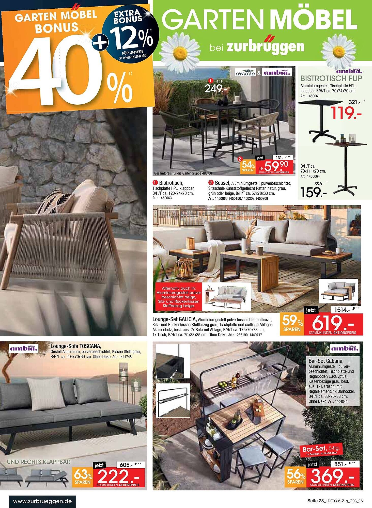 Zurbrüggen Prospekt