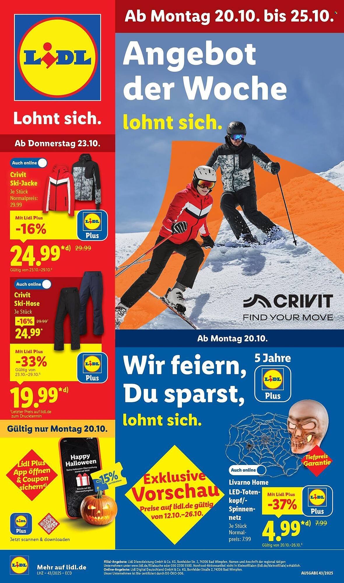Lidl Prospekt (2025-10-20 - 2025-10-25) | 1