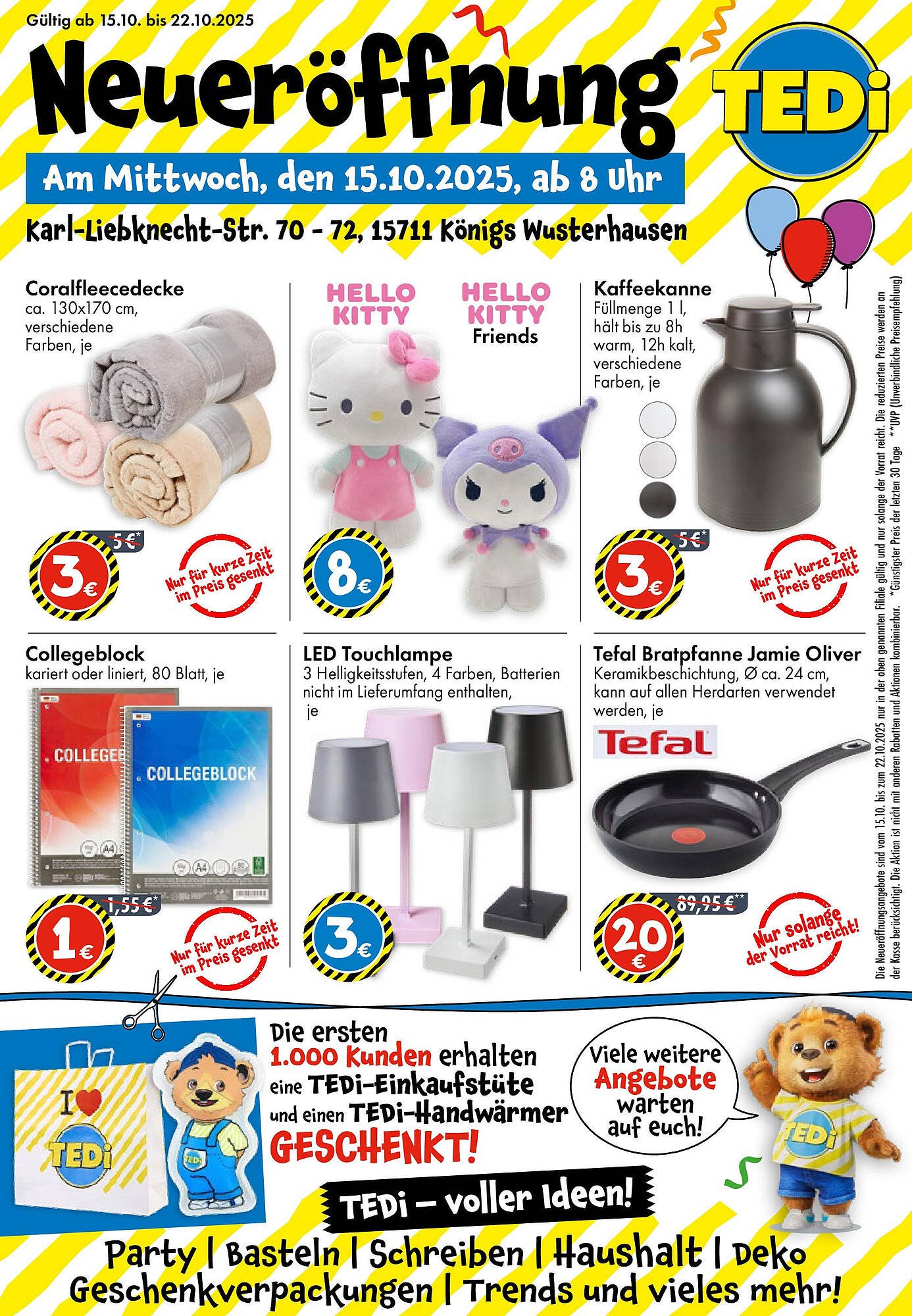 TEDi Prospekt (2025-10-10 - 2025-10-17) | 1