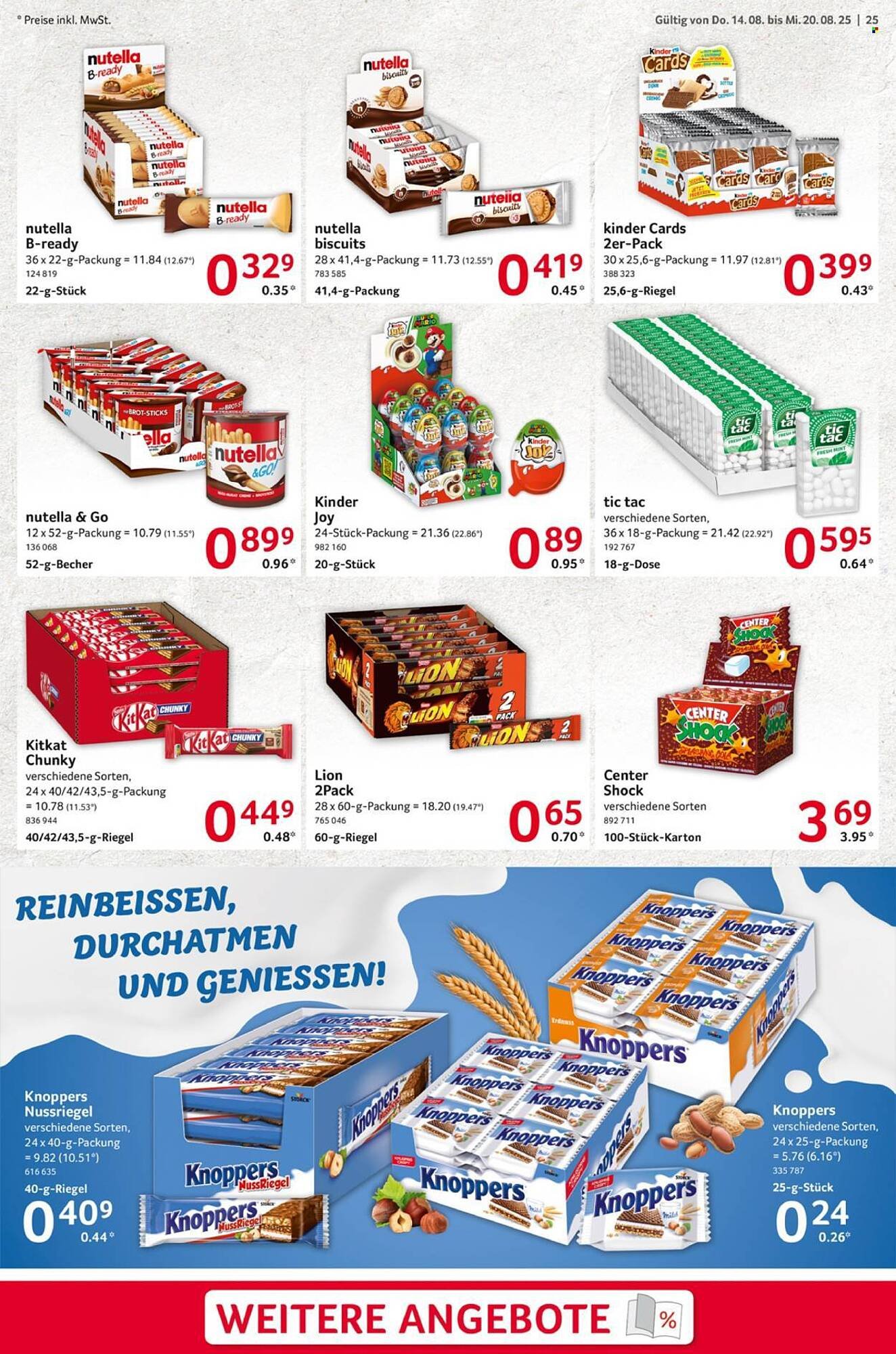 Selgros Prospekt (2025-08-14 - 2025-08-20) | 25