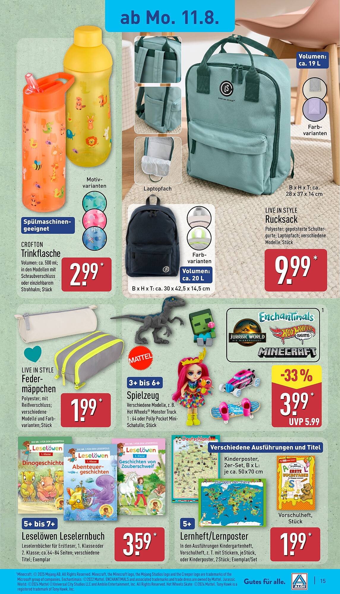 Aldi Nord Prospekt (2025-08-11 - 2025-08-16) | 15