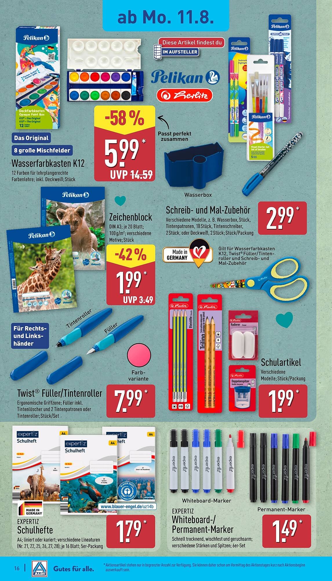 Aldi Nord Prospekt (2025-08-11 - 2025-08-16) | 16