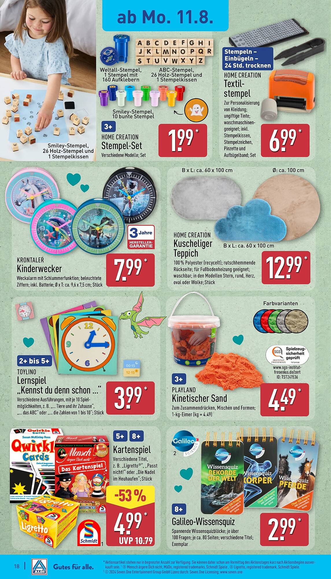 Aldi Nord Prospekt (2025-08-11 - 2025-08-16) | 18