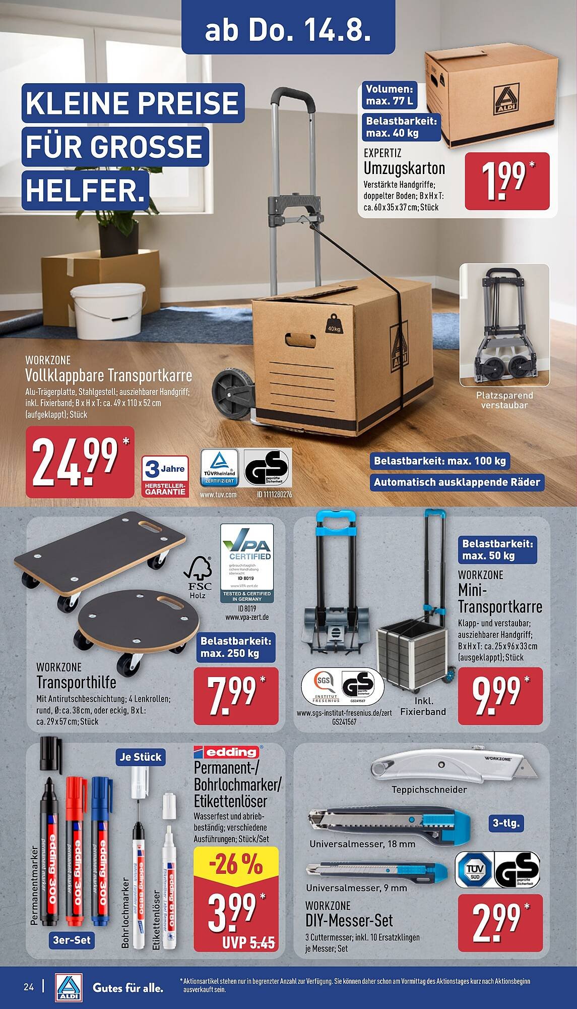 Aldi Nord Prospekt (2025-08-11 - 2025-08-16) | 24