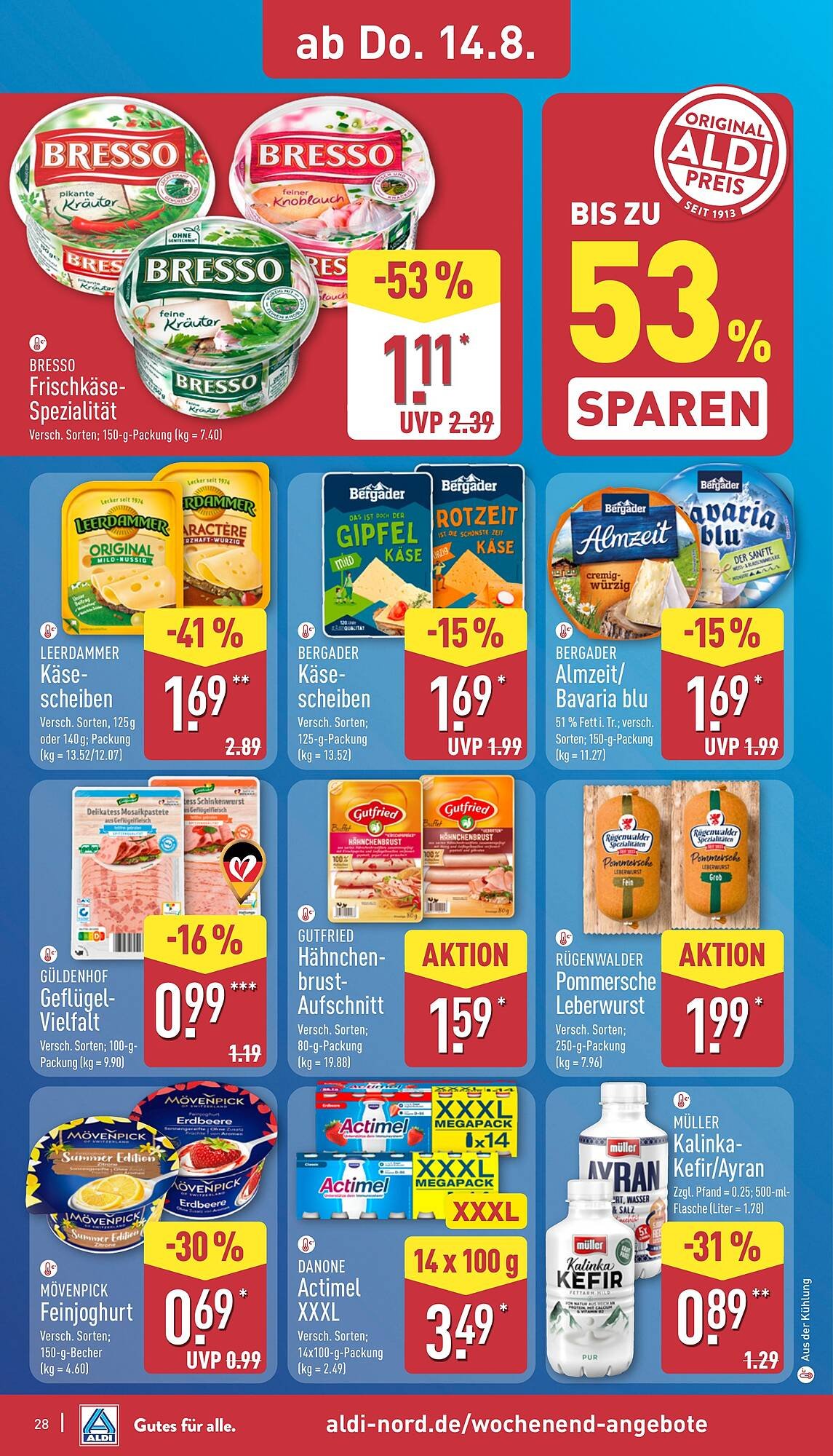 Aldi Nord Prospekt (2025-08-11 - 2025-08-16) | 28