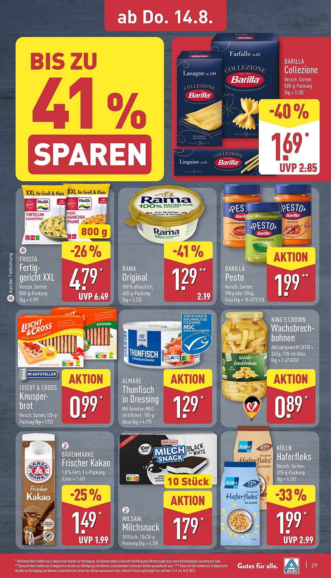 Aldi Nord Prospekt (2025-08-11 - 2025-08-16) | 29