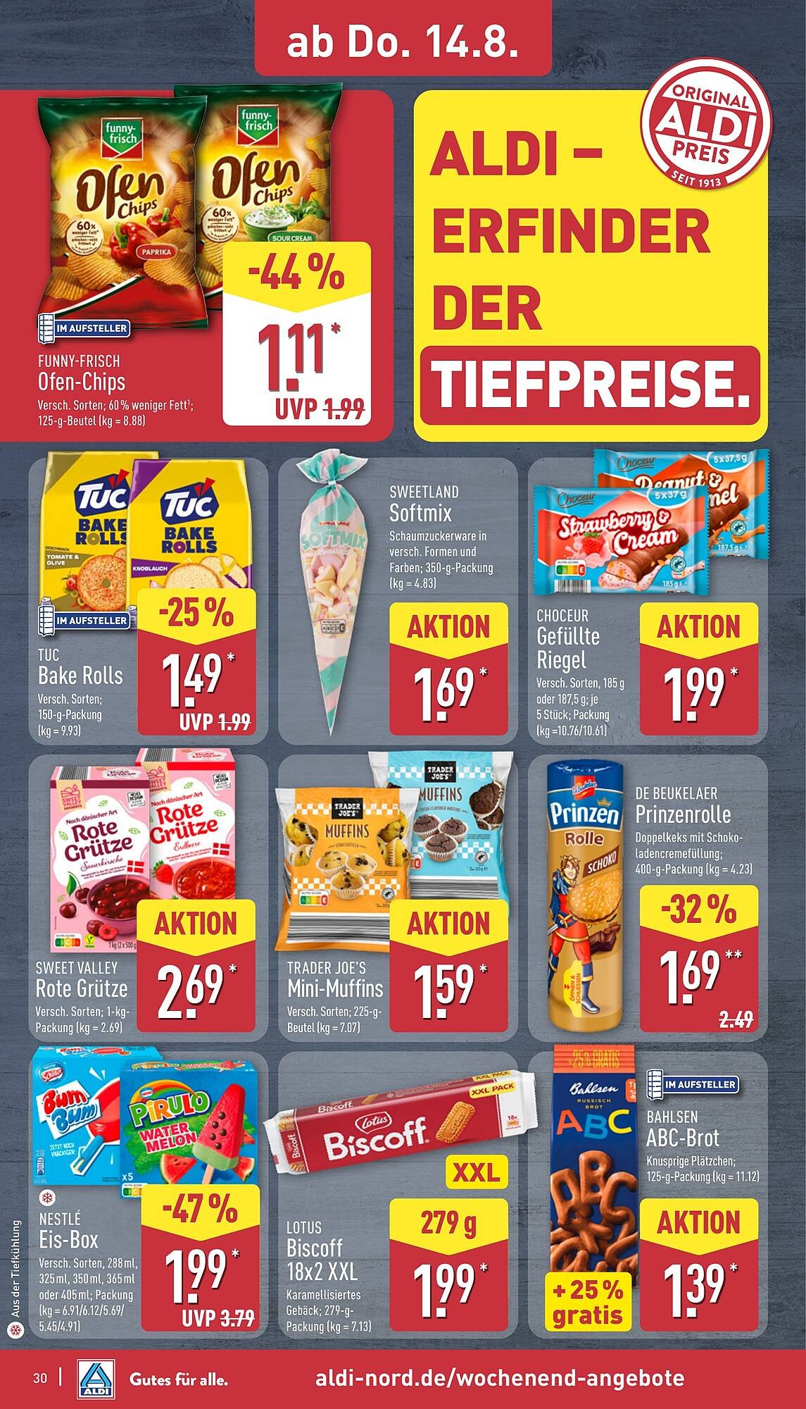 Aldi Nord Prospekt (2025-08-11 - 2025-08-16) | 30