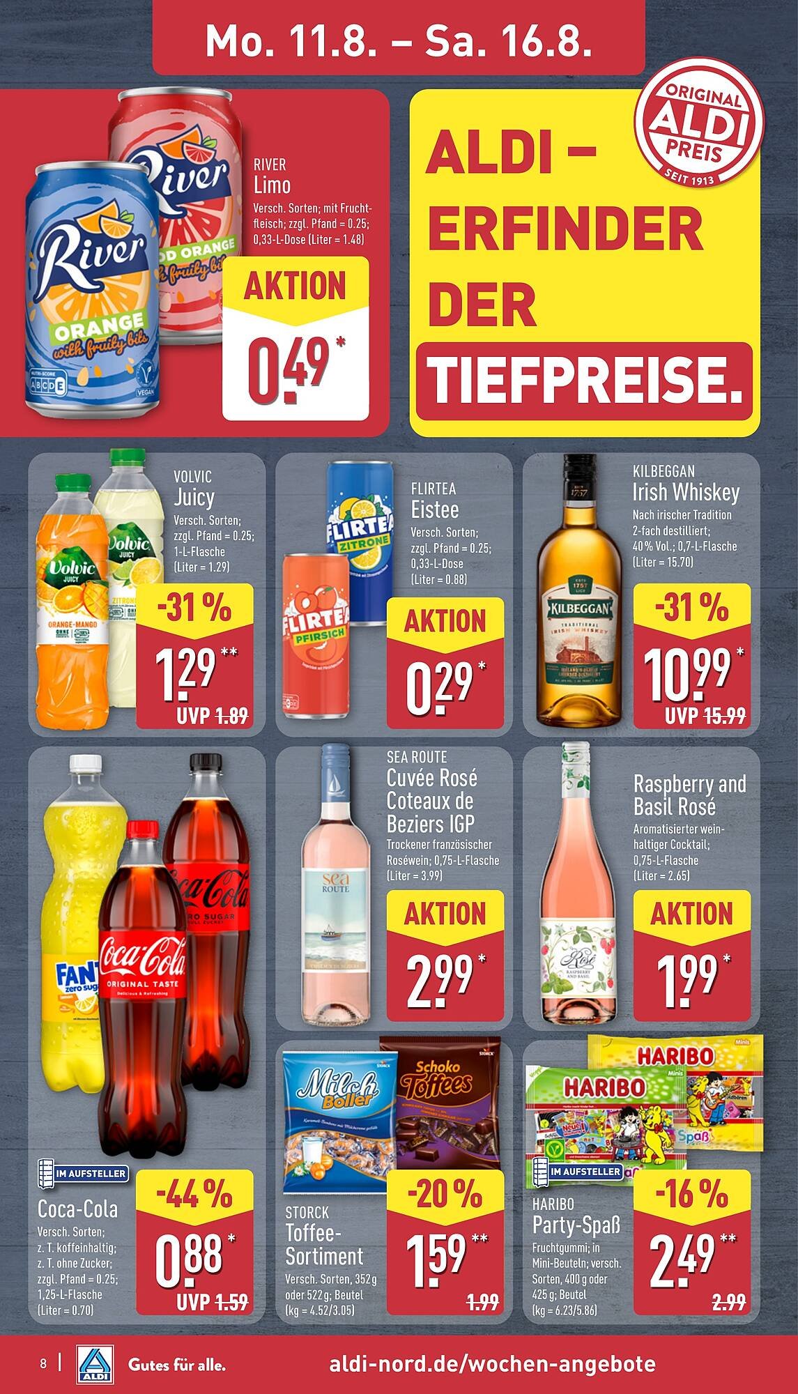 Aldi Nord Prospekt (2025-08-11 - 2025-08-16) | 8