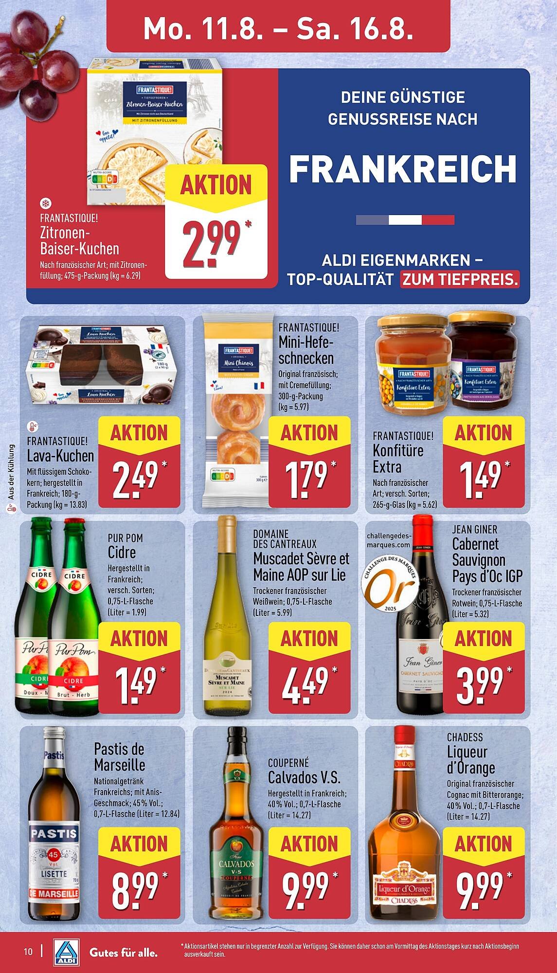 Aldi Nord Prospekt (2025-08-11 - 2025-08-16) | 10