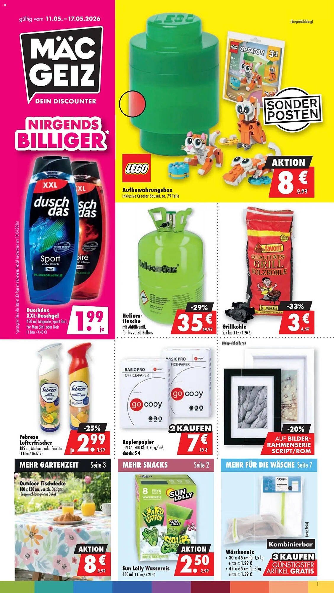 Mäc Geiz Prospekt