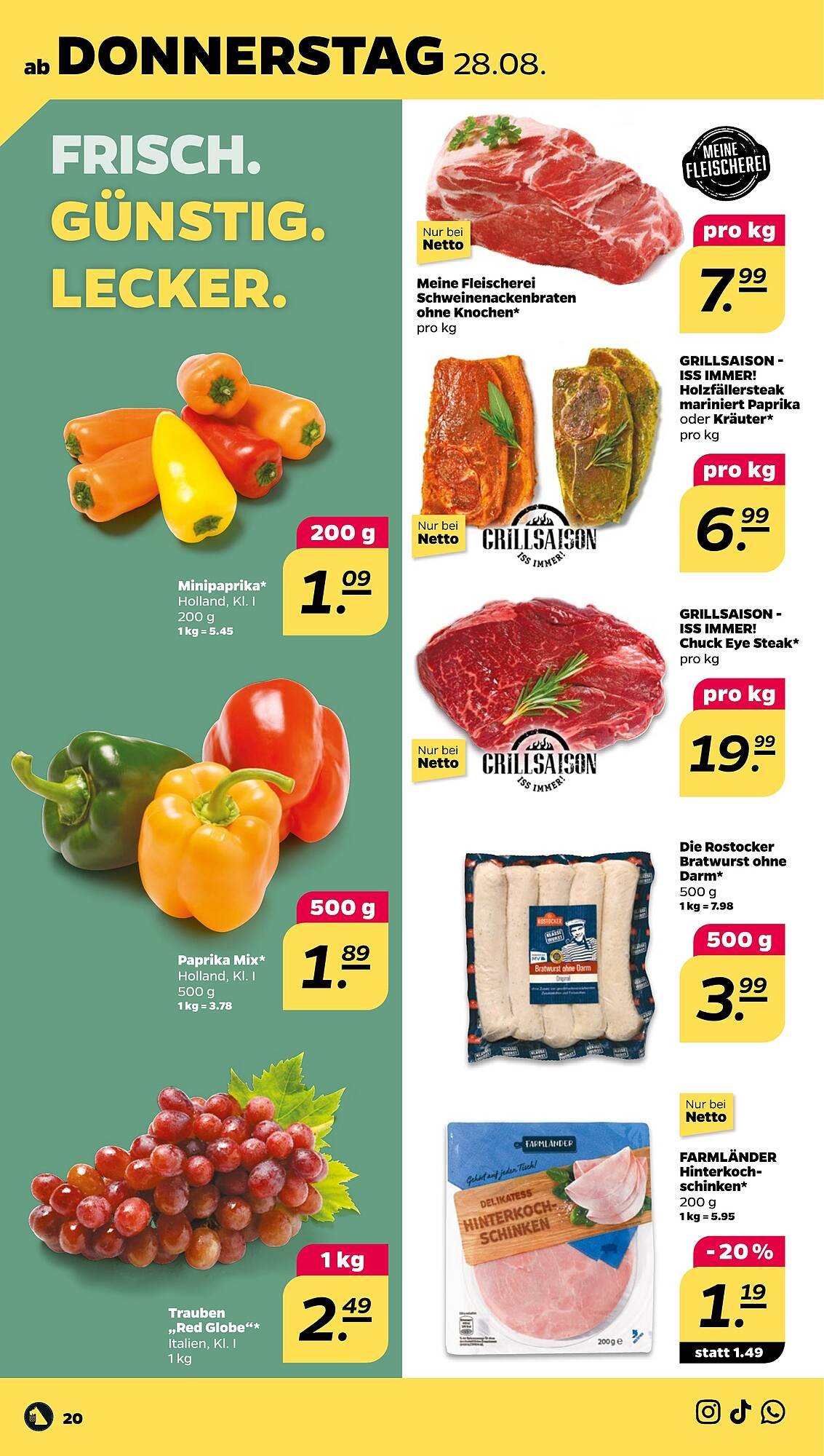 NETTO Prospekt (2025-08-25 - 2025-08-30) | 20