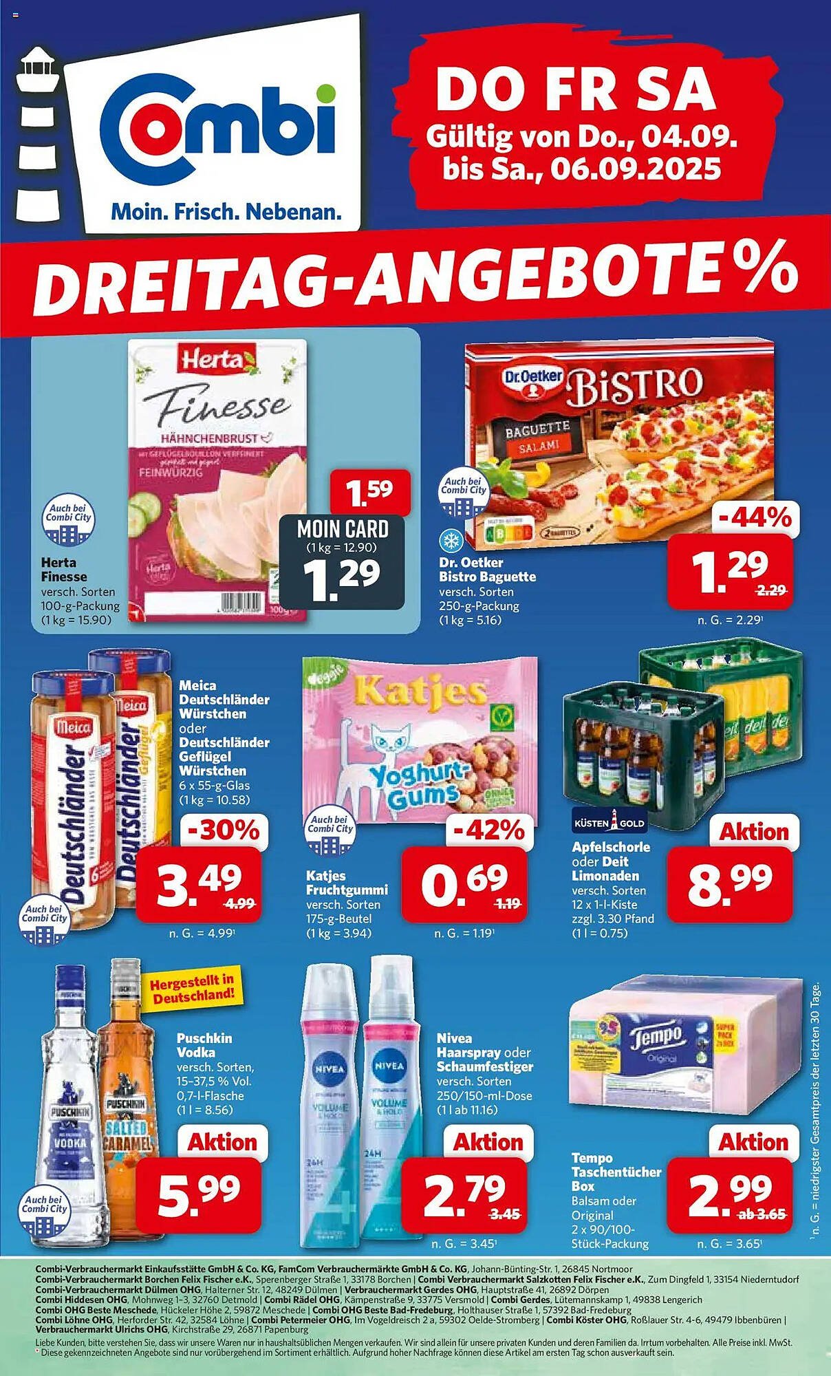 Combi Prospekt (2025-09-04 - 2025-09-06) | 1