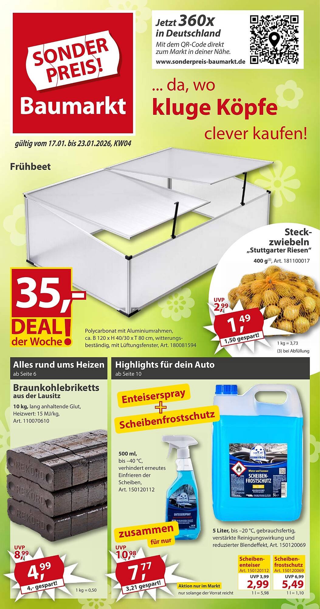 Sonderpreis Baumarkt Prospekt