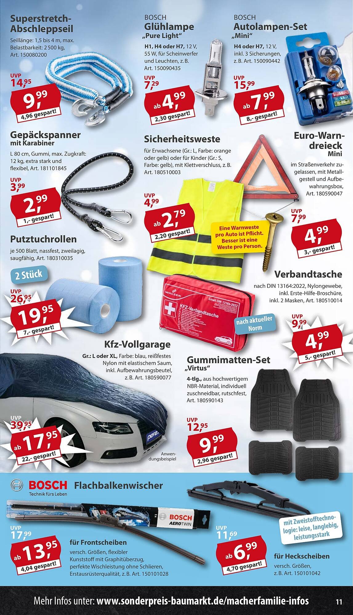 Sonderpreis Baumarkt Prospekt