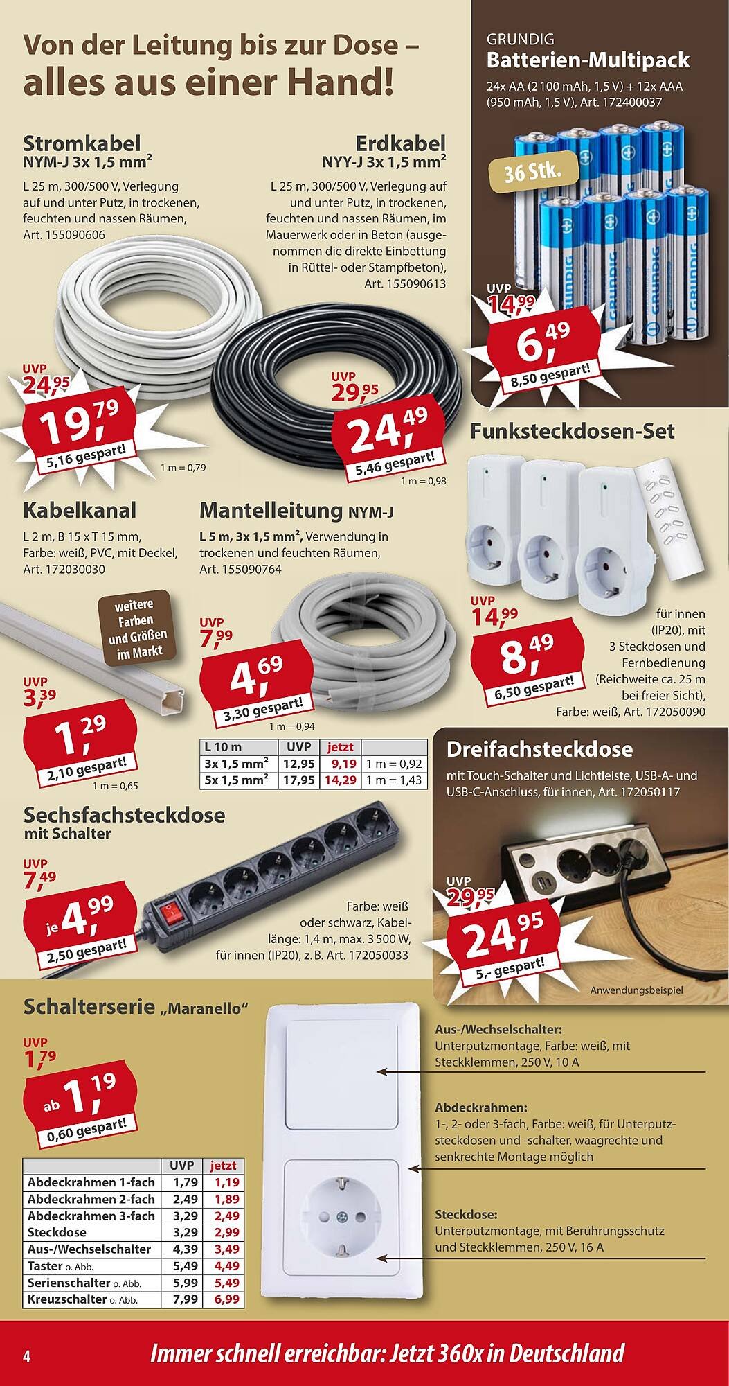 Sonderpreis Baumarkt Prospekt