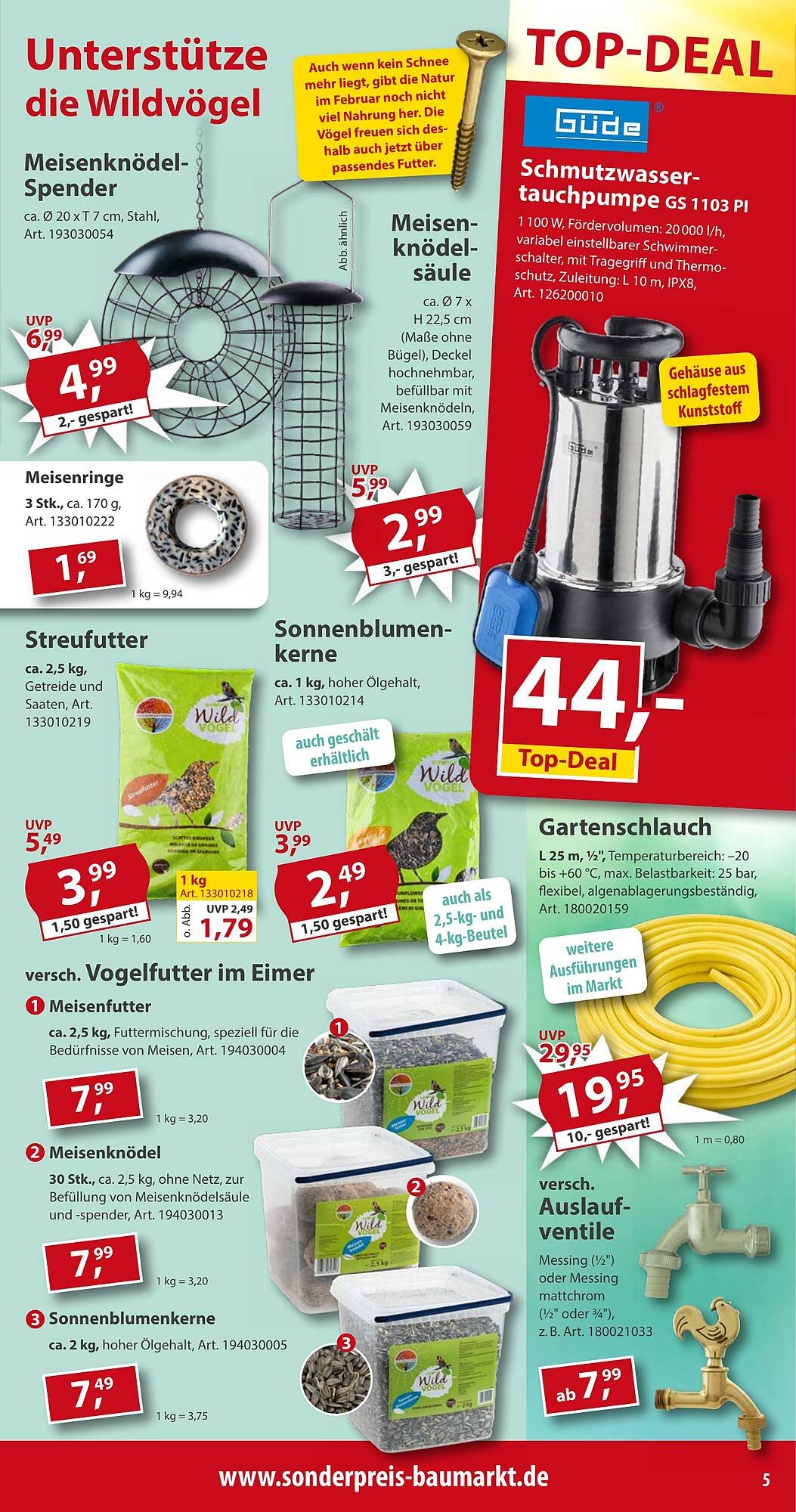 Sonderpreis Baumarkt Prospekt