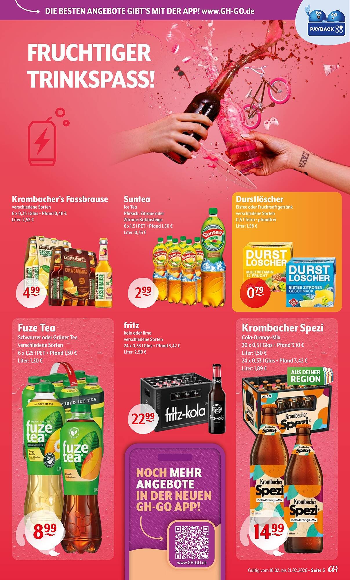 Trink und Spare Prospekt (2026-02-16 - 2026-02-21)