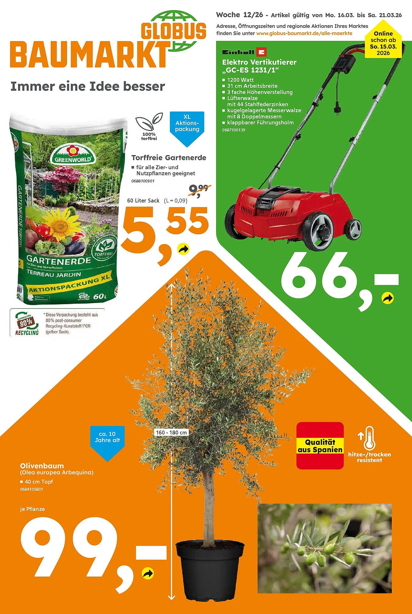 Globus Baumarkt Prospekt (2026-03-15 - 2026-03-21)