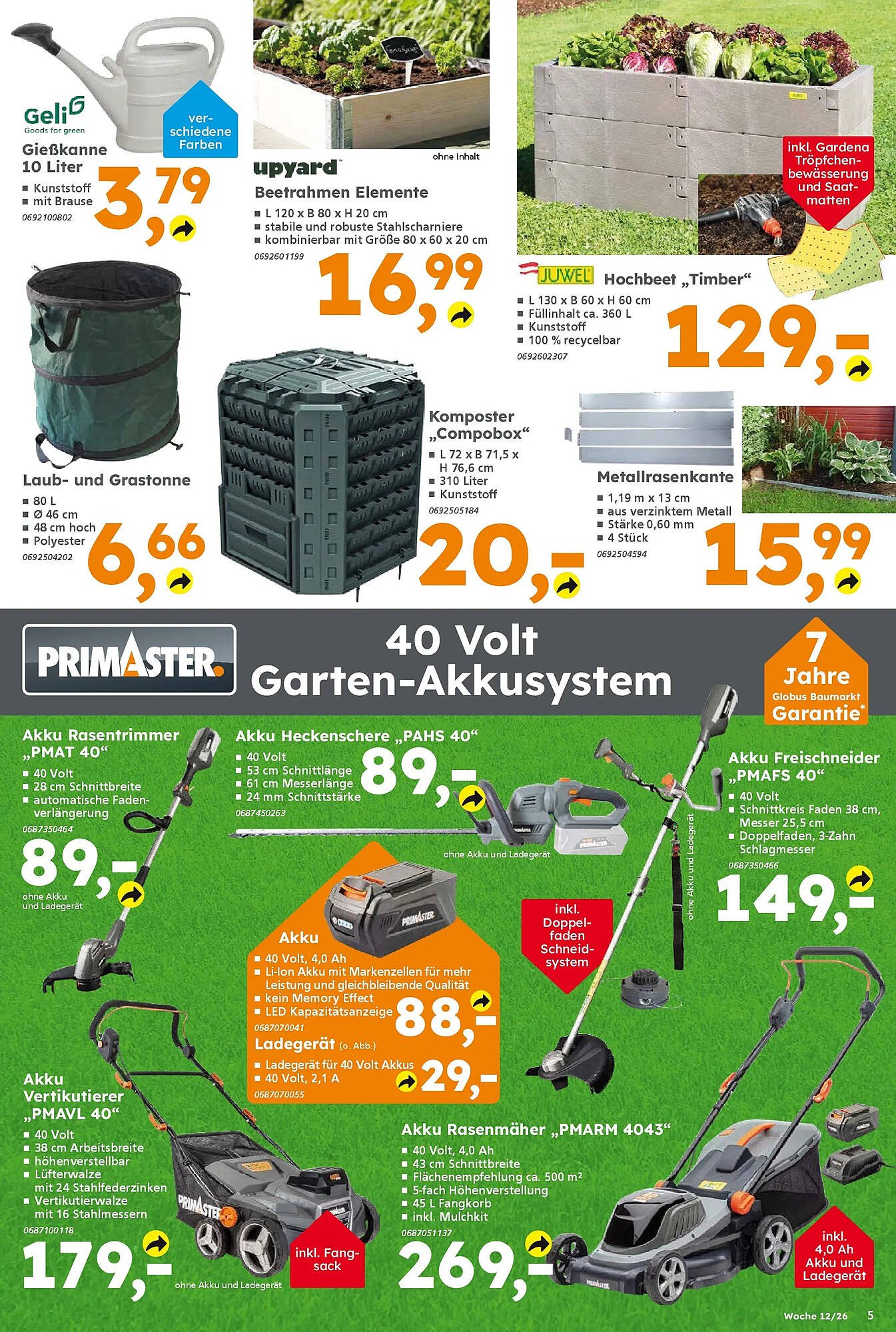 Globus Baumarkt Prospekt (2026-03-15 - 2026-03-21)