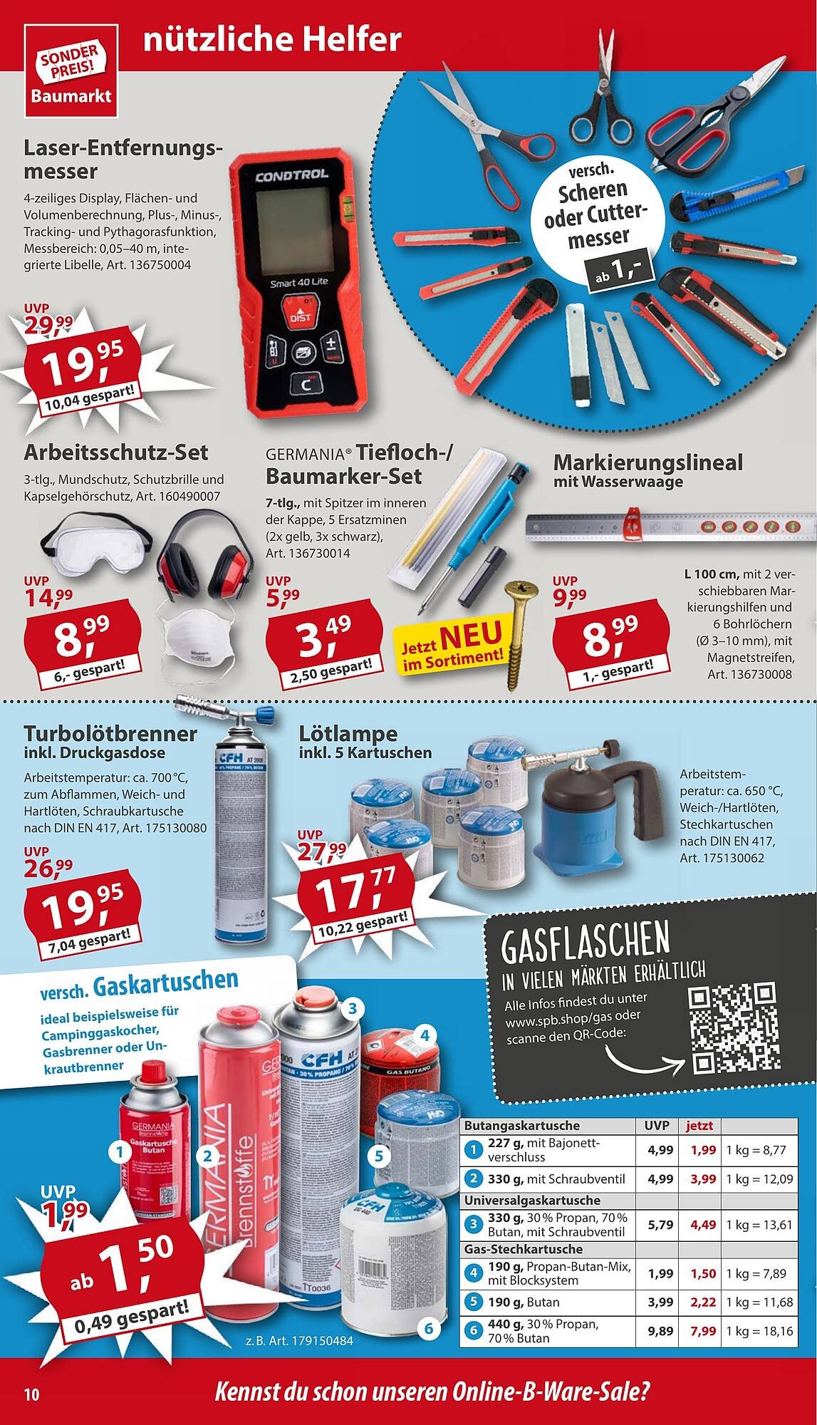 Sonderpreis Baumarkt Prospekt (2025-08-30 - 2025-09-05) | 10