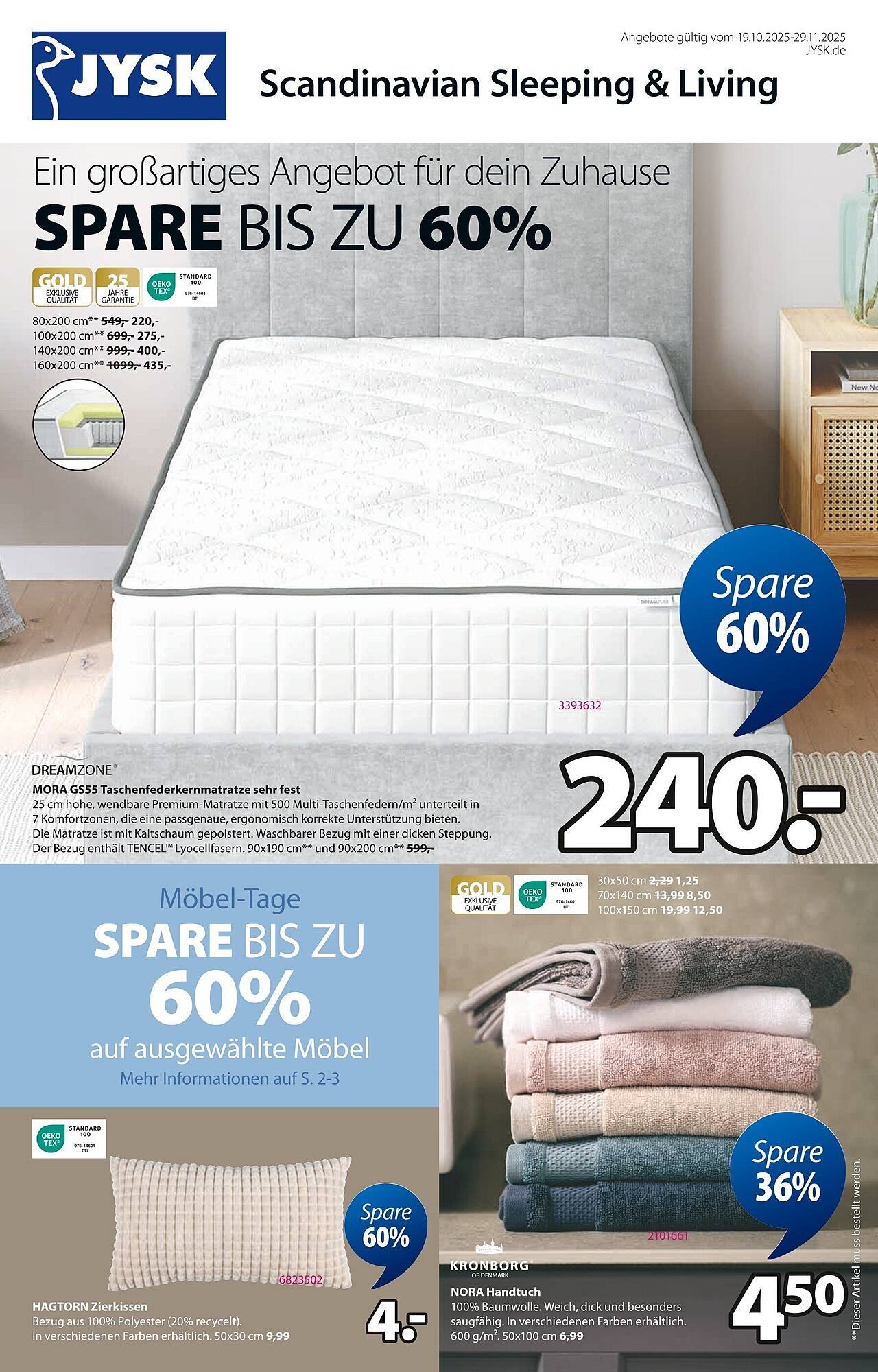 Jysk Prospekt (2025-10-19 - 2025-11-29) | 1