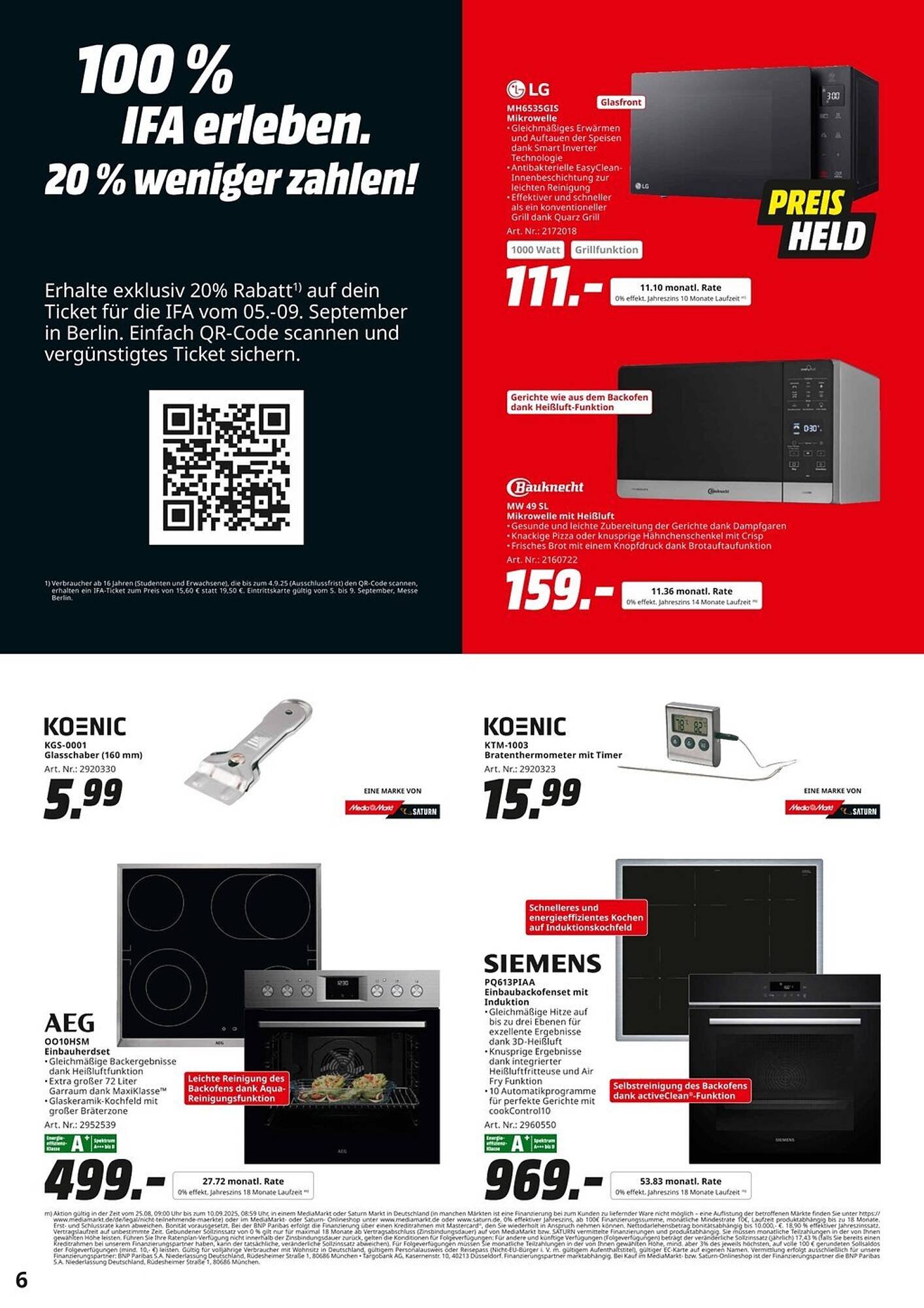 MediaMarkt Prospekt (2025-08-25 - 2025-09-09) | 6