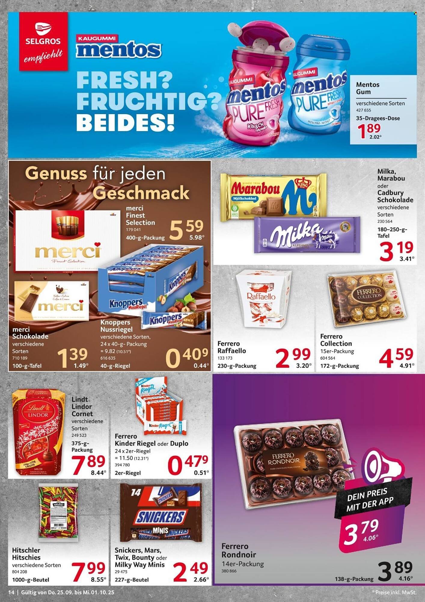 Selgros Prospekt (2025-09-25 - 2025-10-01) | 14