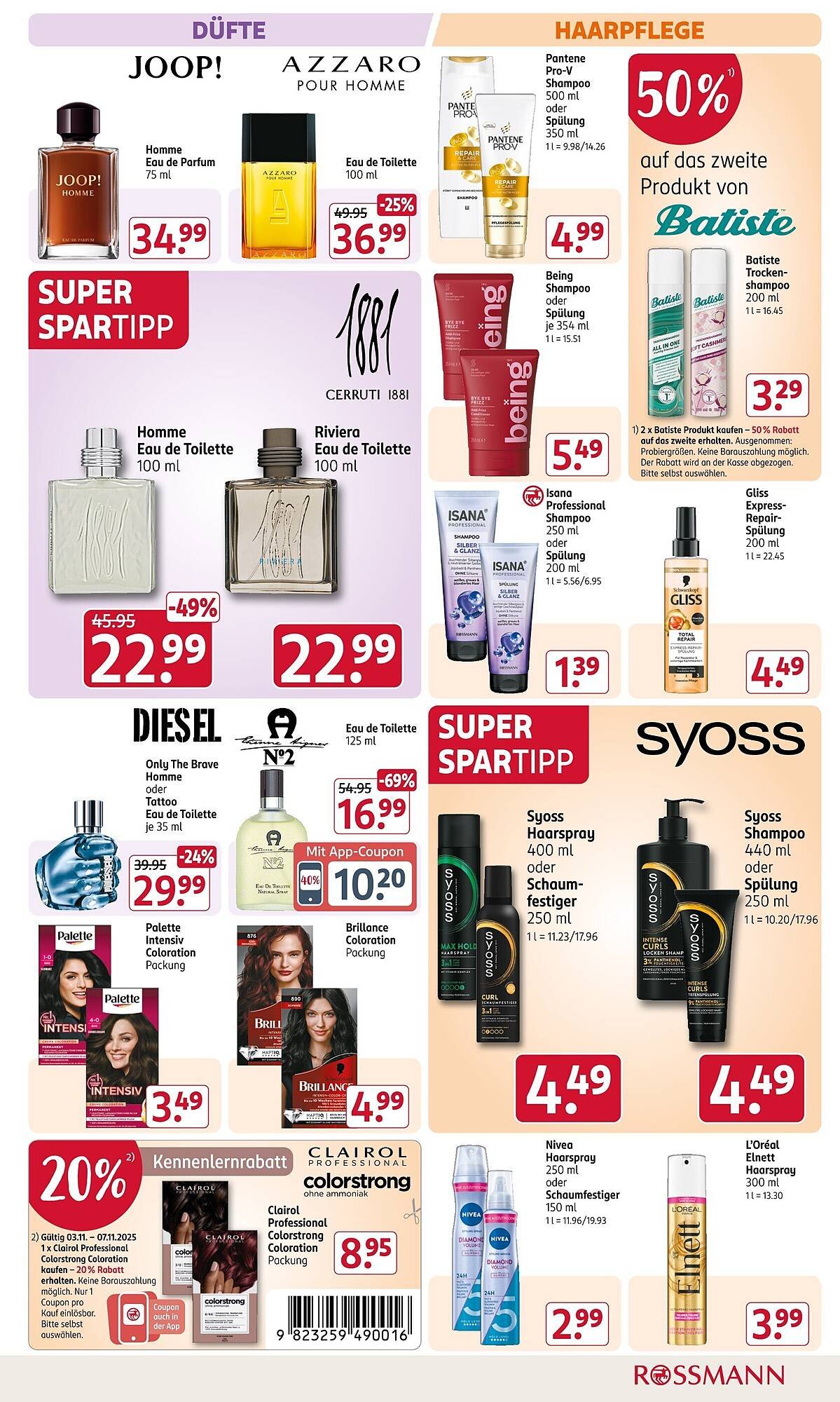 Rossmann Prospekt (2025-11-03 - 2025-11-07)