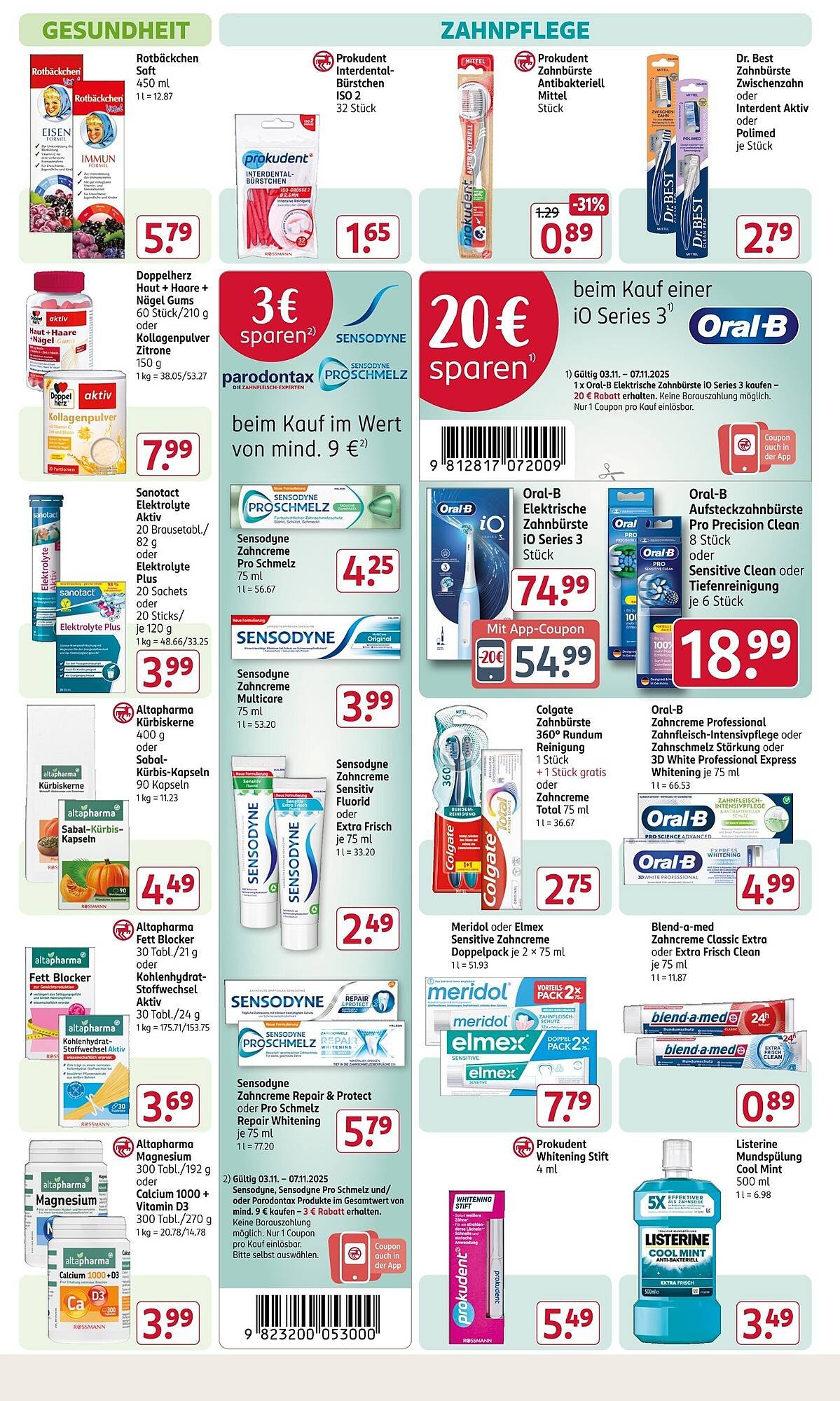 Rossmann Prospekt (2025-11-03 - 2025-11-07)