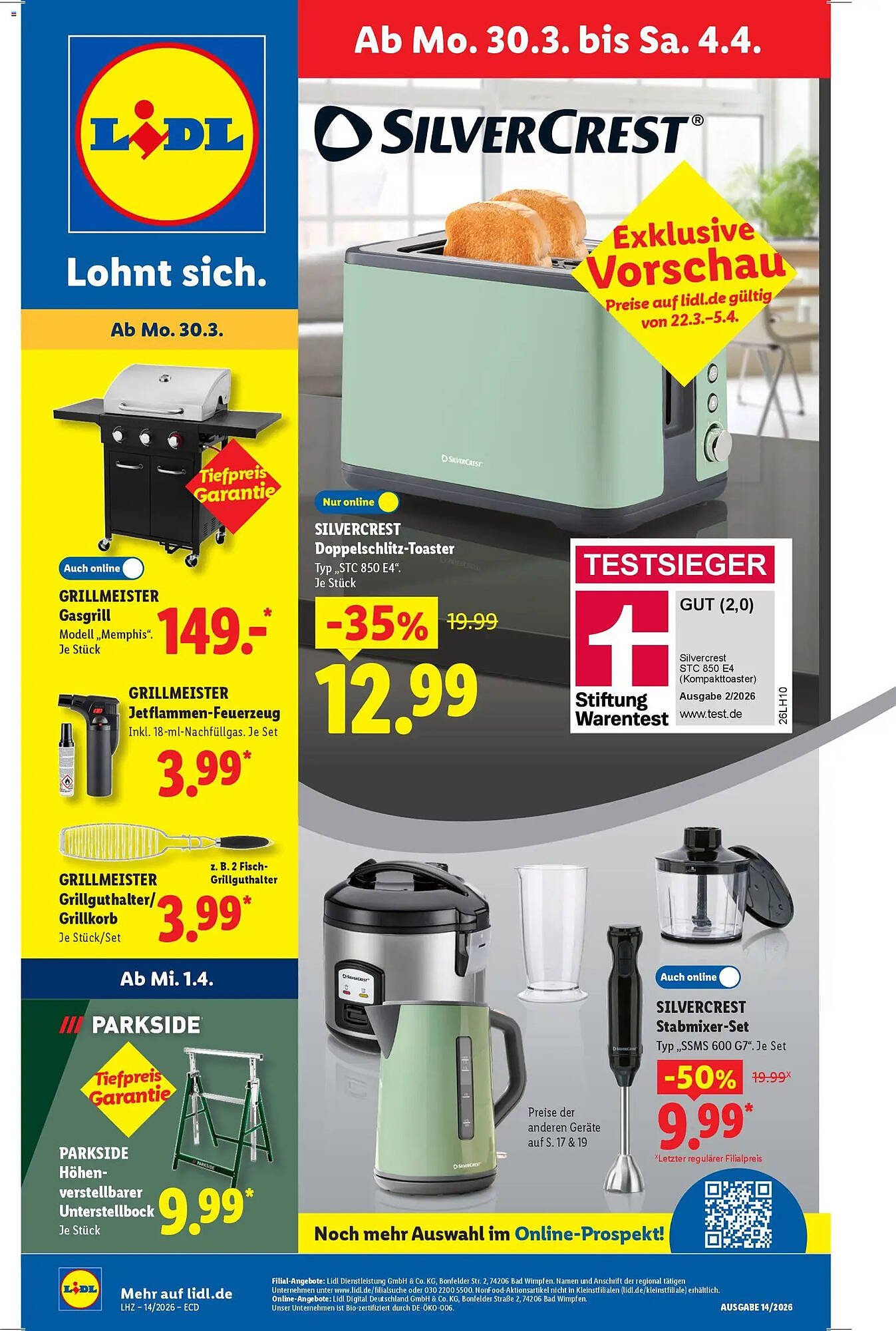 Lidl Prospekt (2026-03-30 - 2026-04-04)