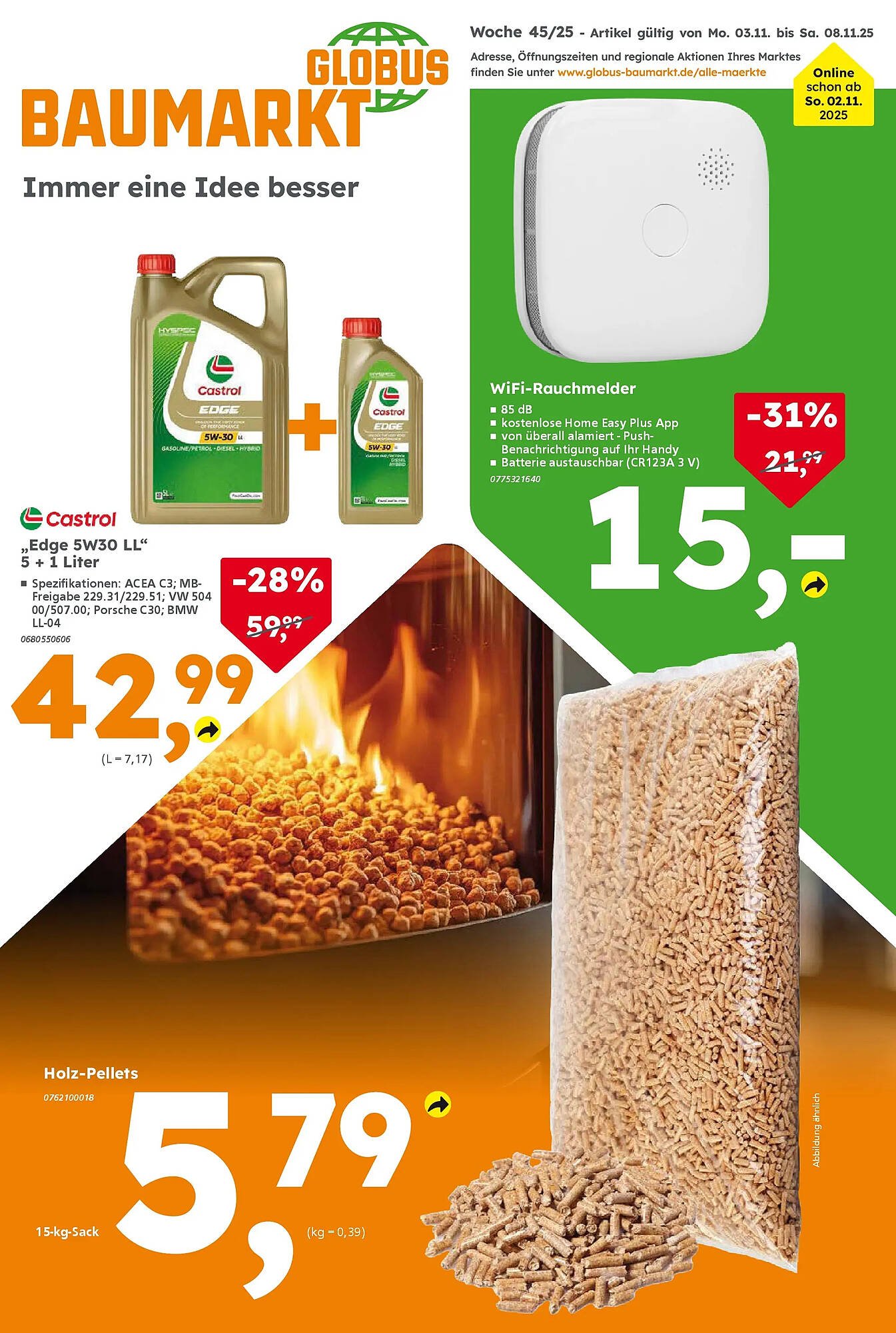 Globus Baumarkt Prospekt (2025-11-02 - 2025-11-08)