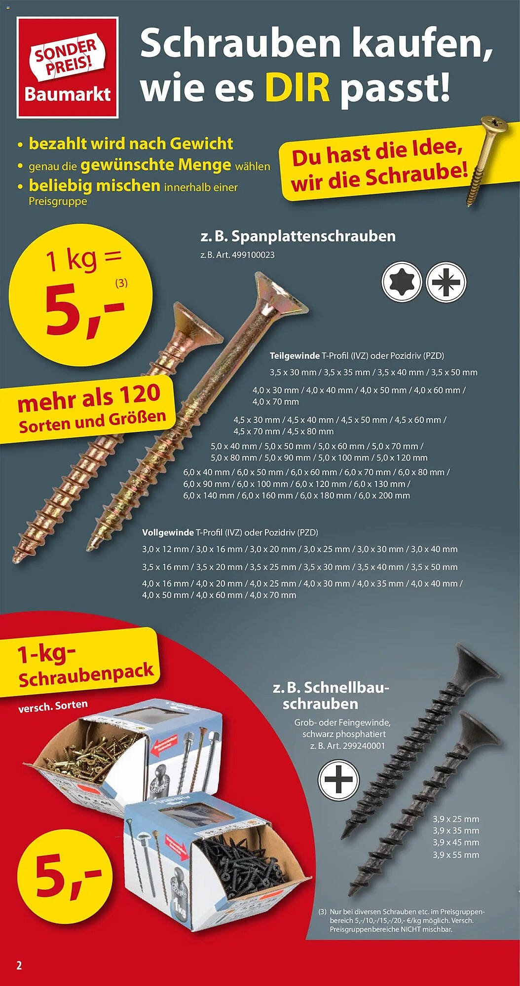 Sonderpreis Baumarkt Prospekt (2026-03-28 - 2026-04-03)