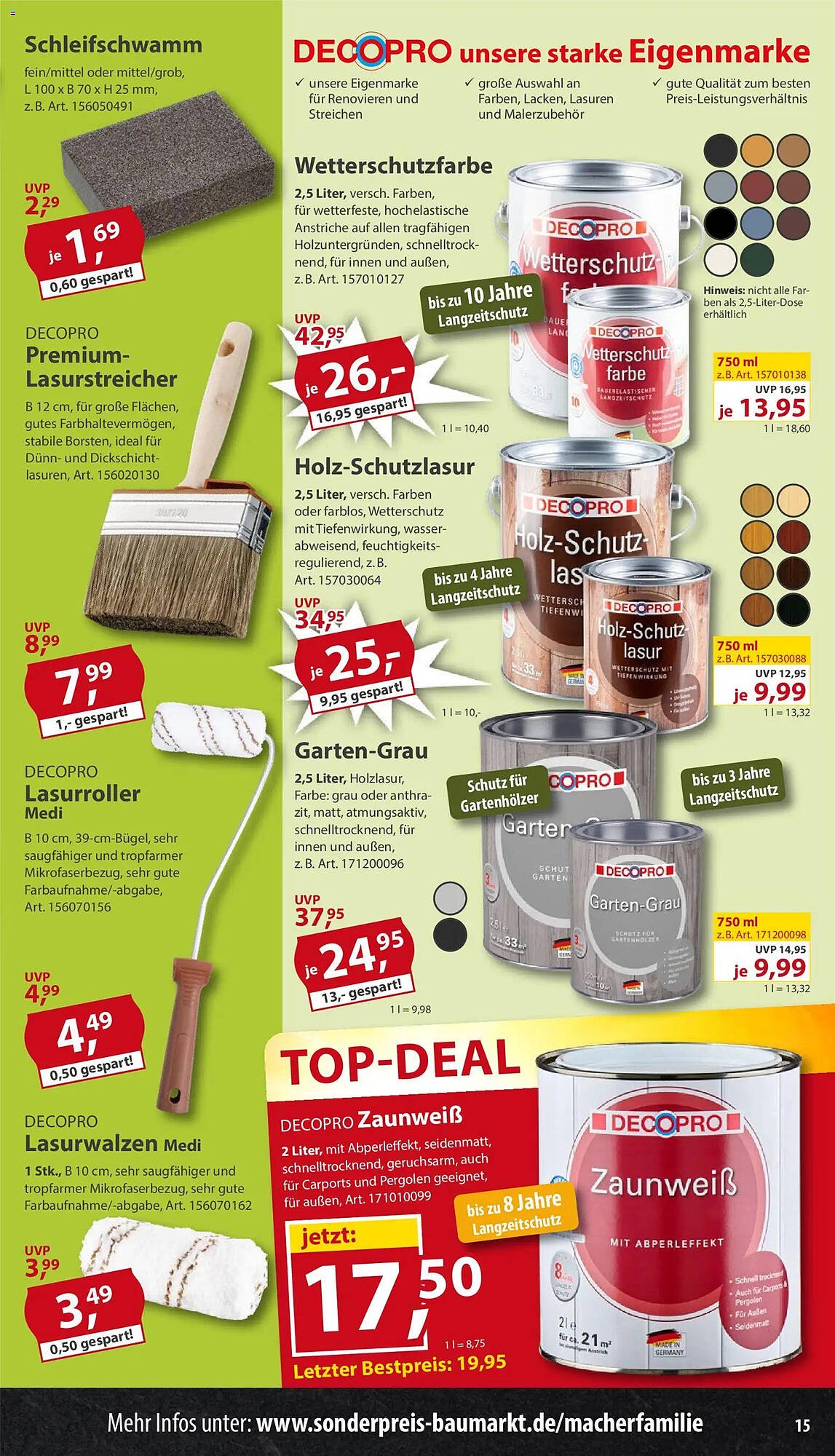 Sonderpreis Baumarkt Prospekt (2026-03-28 - 2026-04-03)