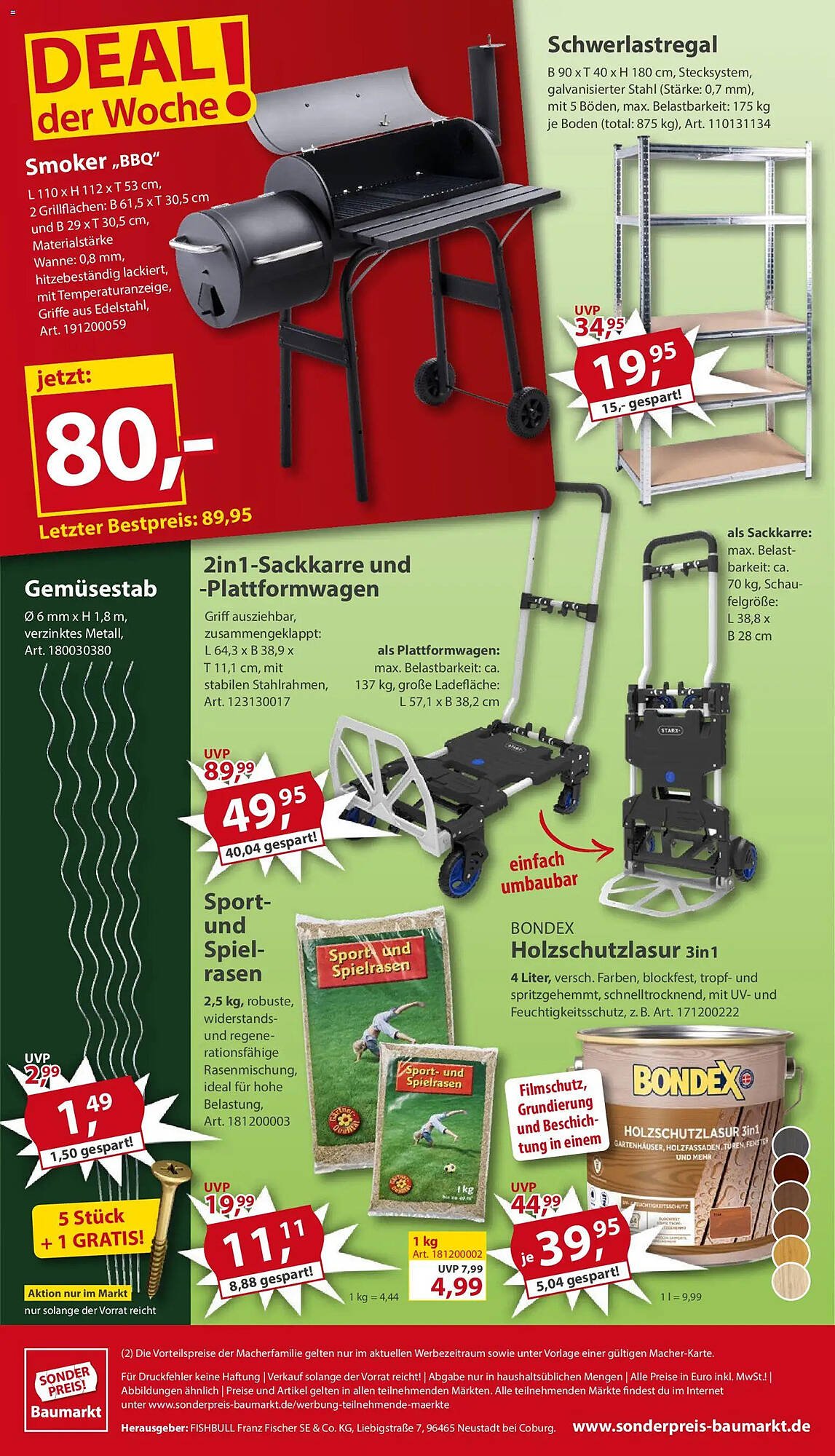 Sonderpreis Baumarkt Prospekt (2026-03-28 - 2026-04-03)