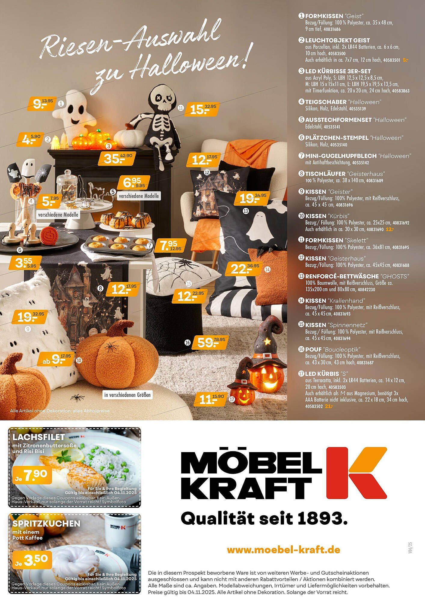 Möbel Kraft Prospekt (2025-10-07 - 2025-11-04) | 20