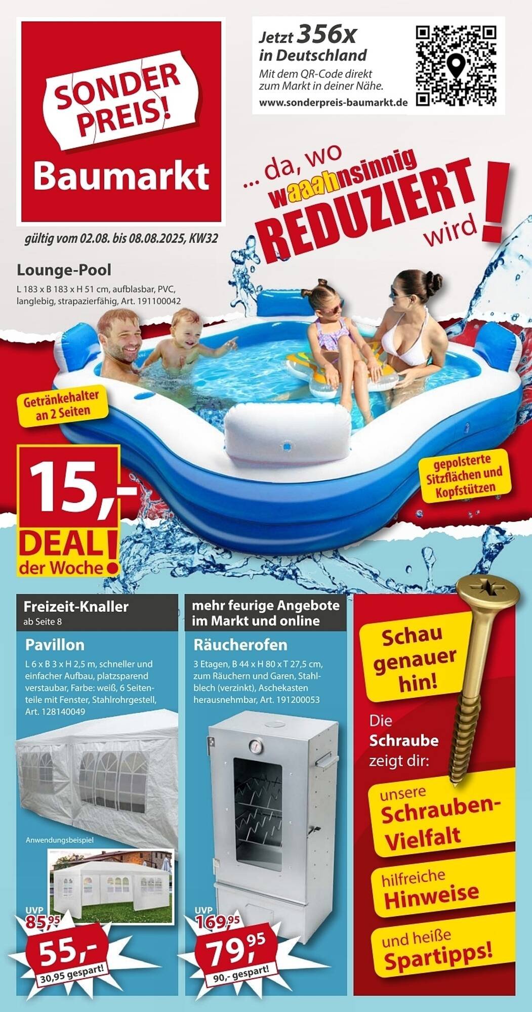 Sonderpreis Baumarkt Prospekt (2025-08-02 - 2025-08-08) | 1