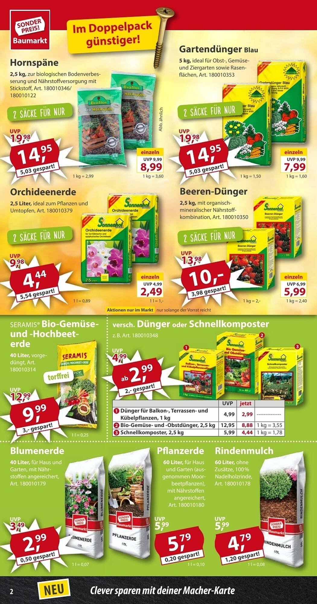 Sonderpreis Baumarkt Prospekt (2025-08-02 - 2025-08-08) | 2