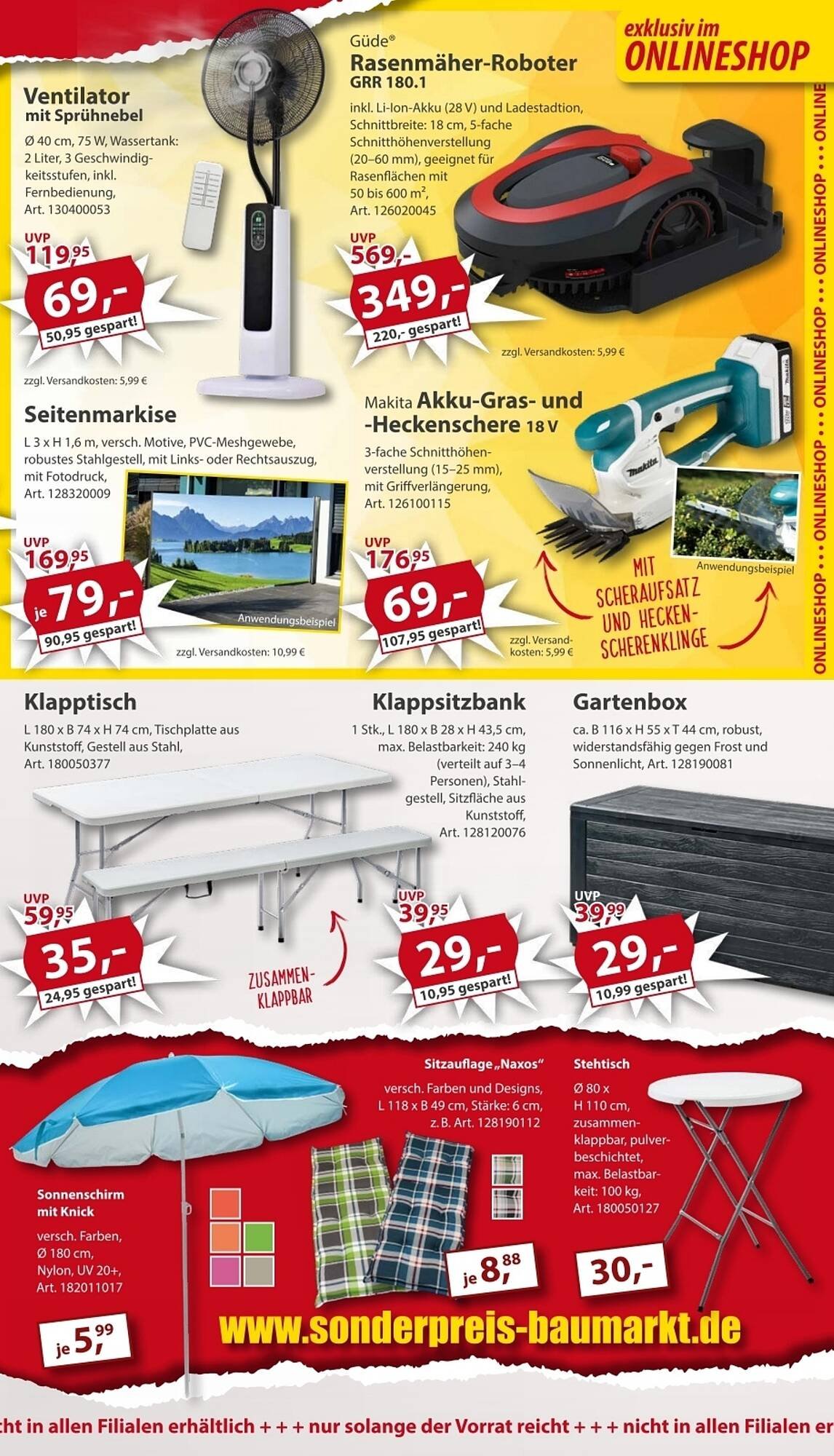 Sonderpreis Baumarkt Prospekt (2025-08-02 - 2025-08-08) | 11