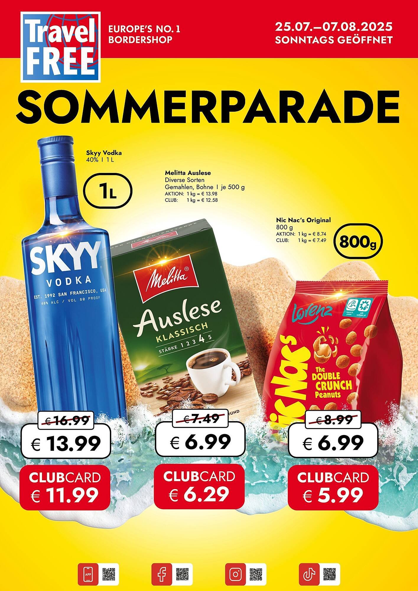 Travel Free Prospekt (2025-07-25 - 2025-08-07) | 1