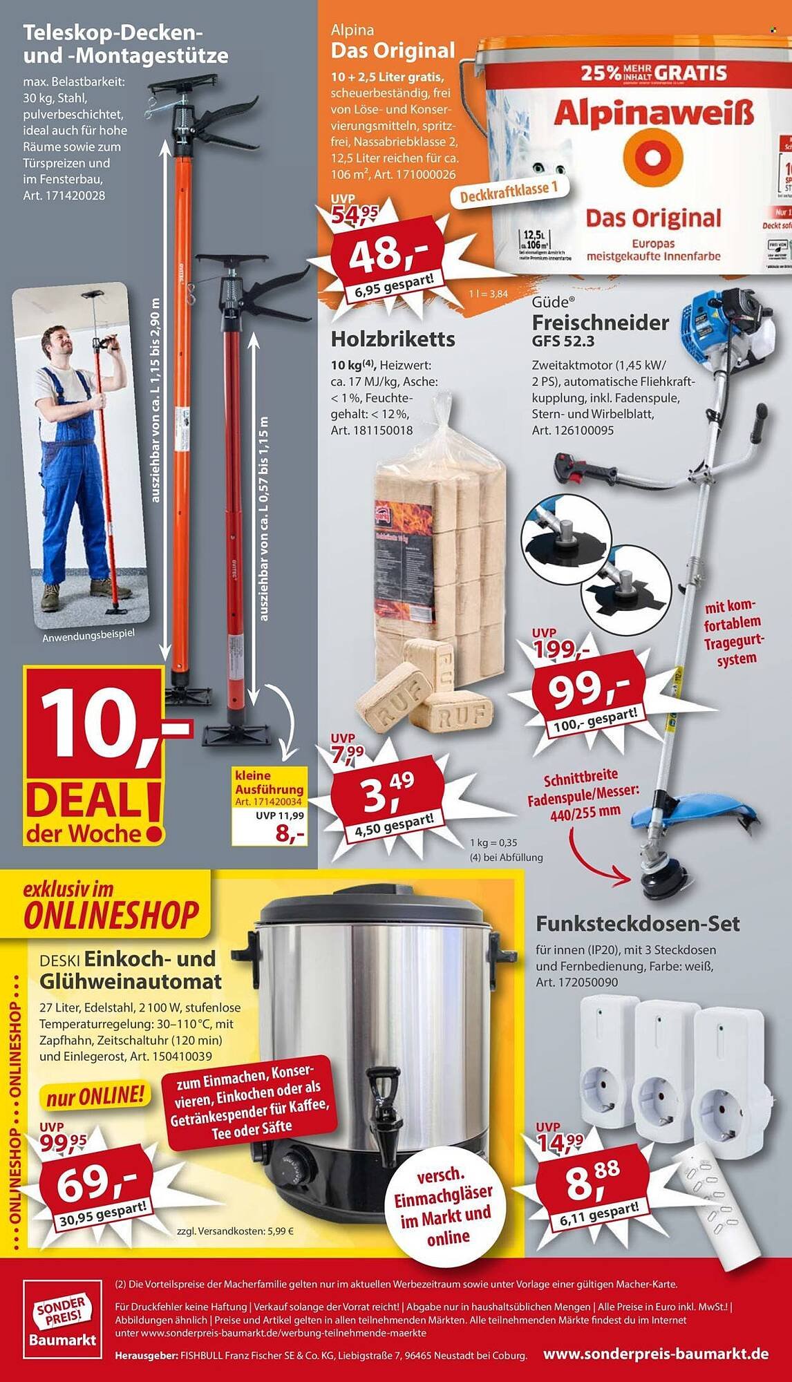 Sonderpreis Baumarkt Prospekt (2025-09-27 - 2025-10-03) | 20