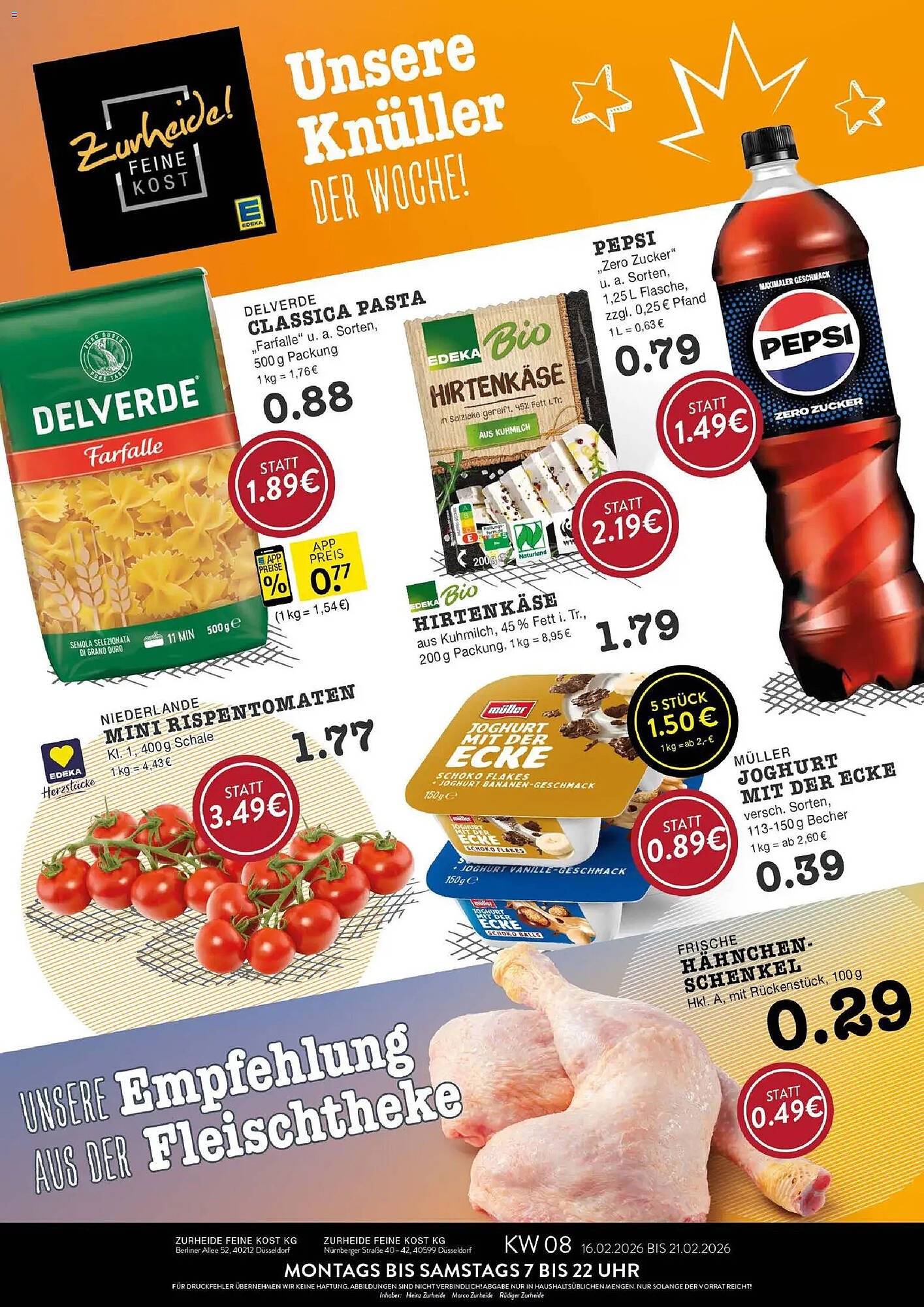 Edeka Zurheide Prospekt (2026-02-16 - 2026-02-21)