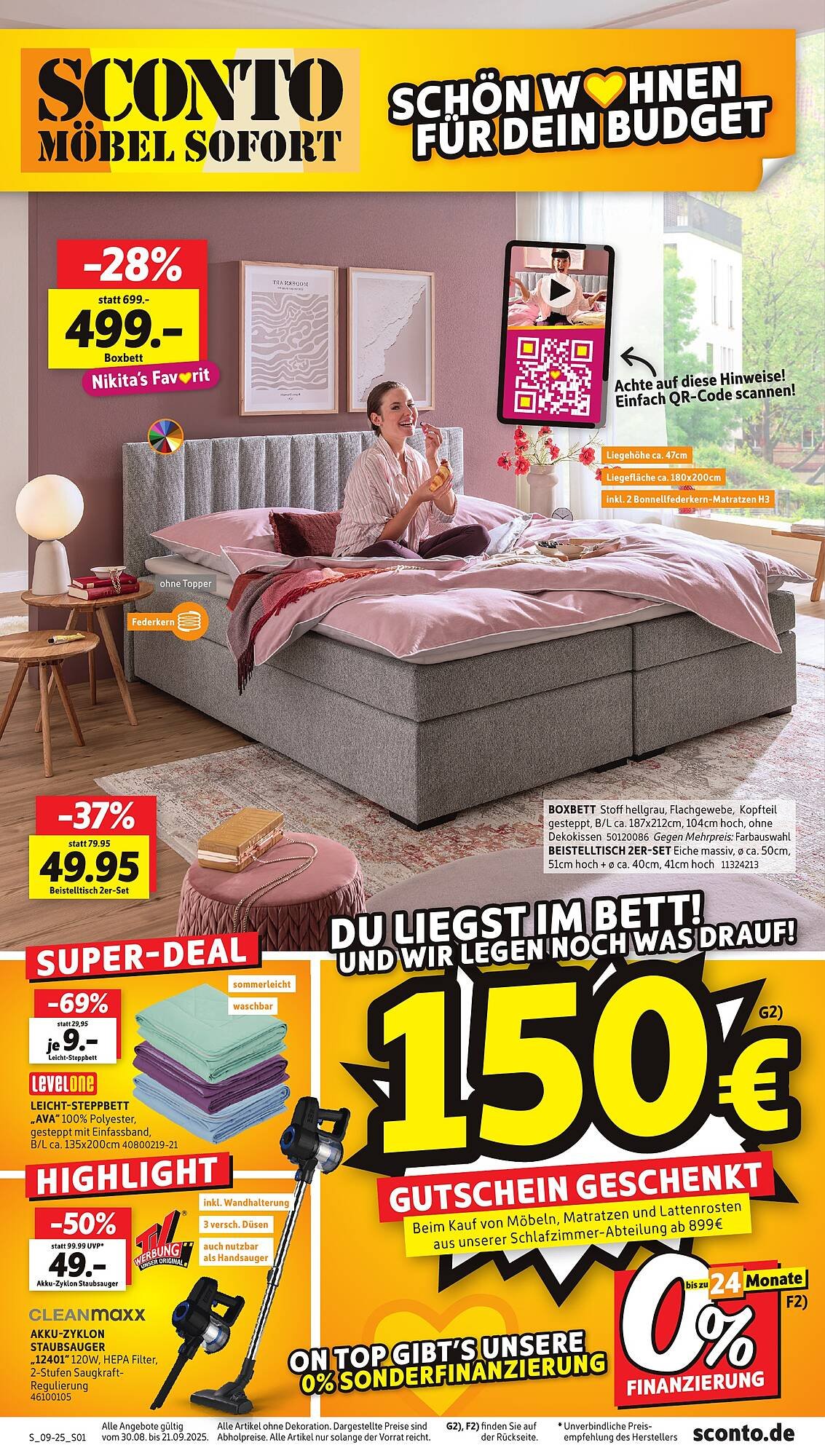 SCONTO Prospekt (2025-08-30 - 2025-09-21) | 1