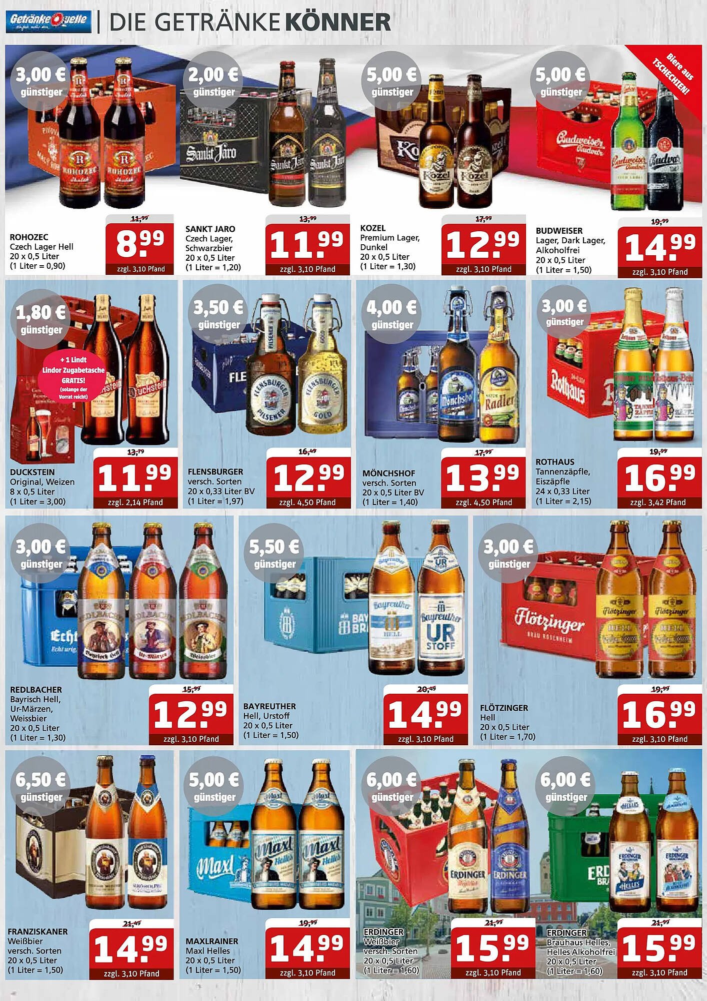 Getränke Quelle Prospekt