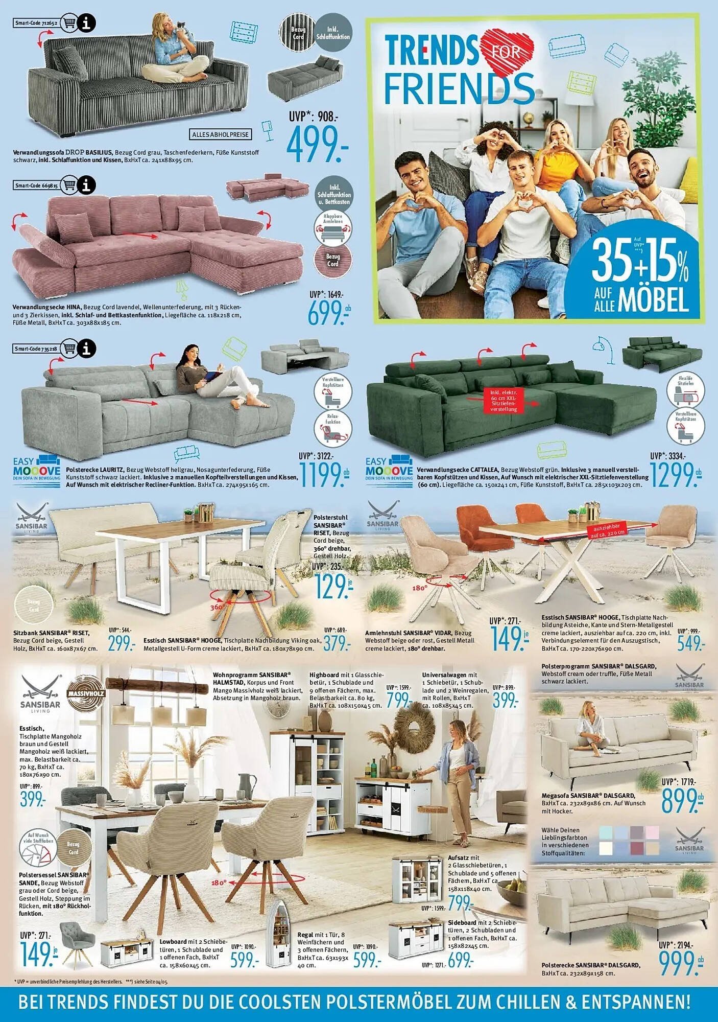 Trends Möbel Prospekt (2026-02-27 - 2026-03-20)
